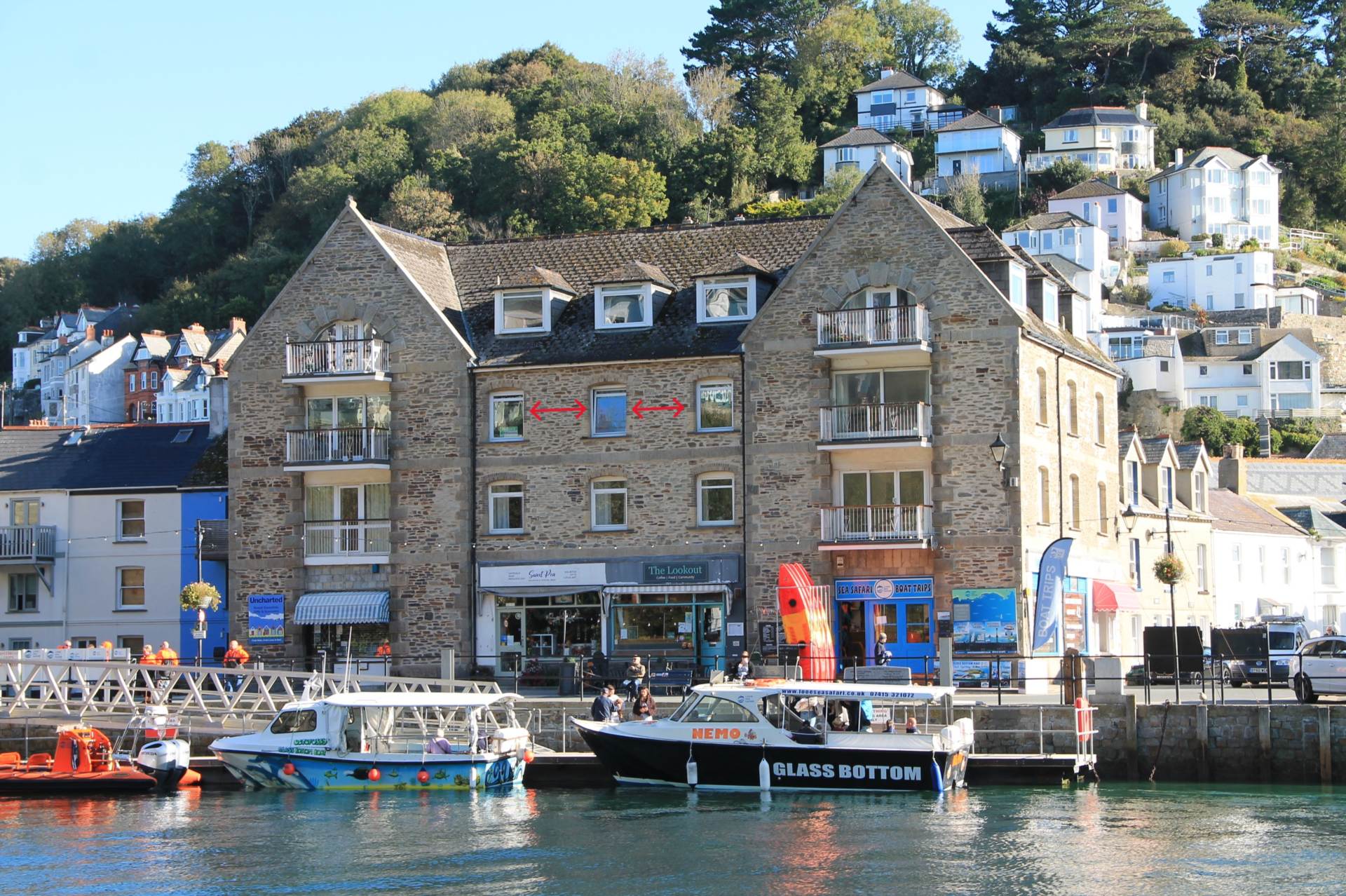 2-bed flat on 2 Seafront Court, The Quay, Looe, £235,000