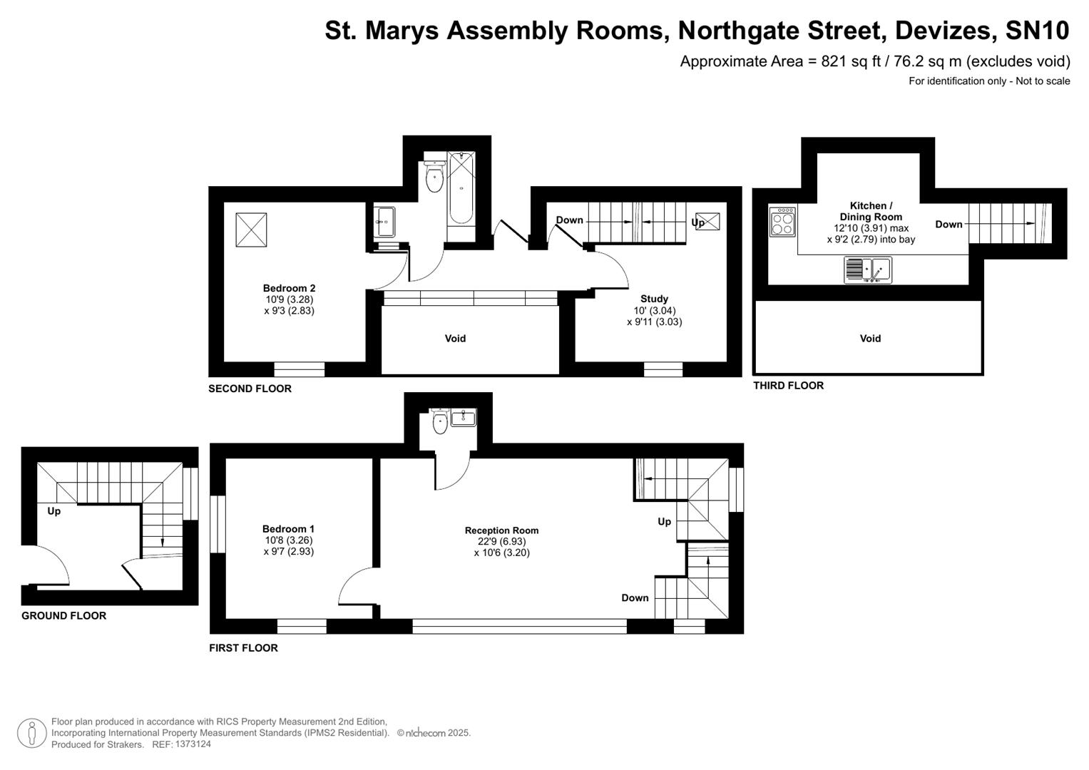 2 St. Marys Assembly Rooms, Northgate Street, Devizes floorplan