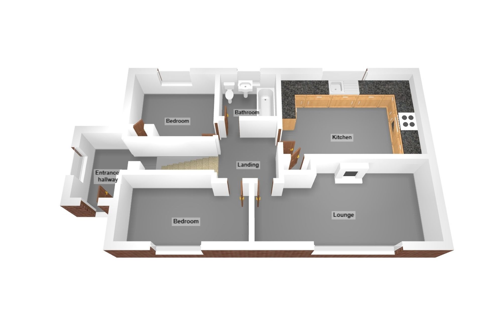8 Incline Row, Port Talbot floorplan