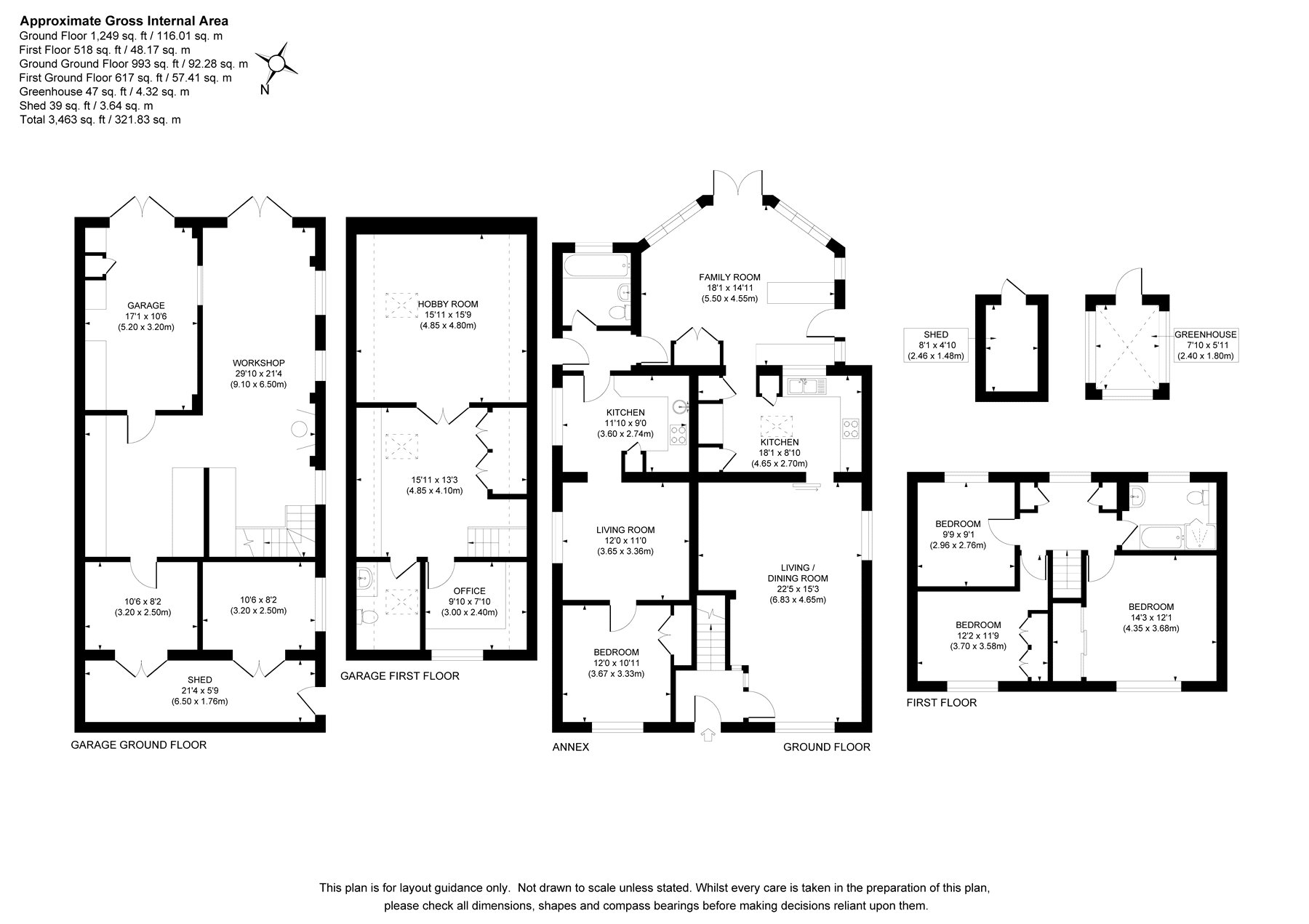 Glenavon,, Fenns Lane, Woking floorplan