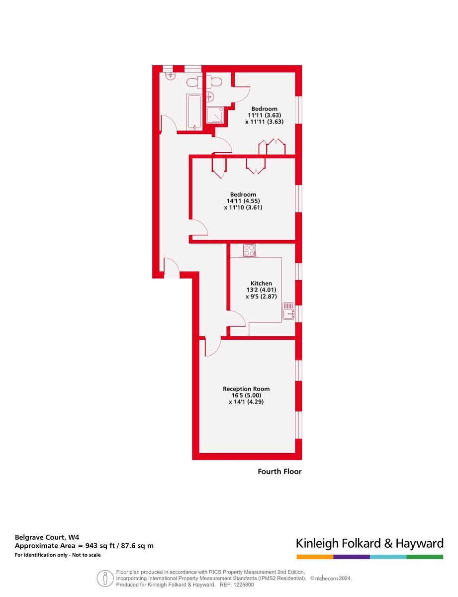 Flat 30, Belgrave Court,, Wellesley Road, London floorplan