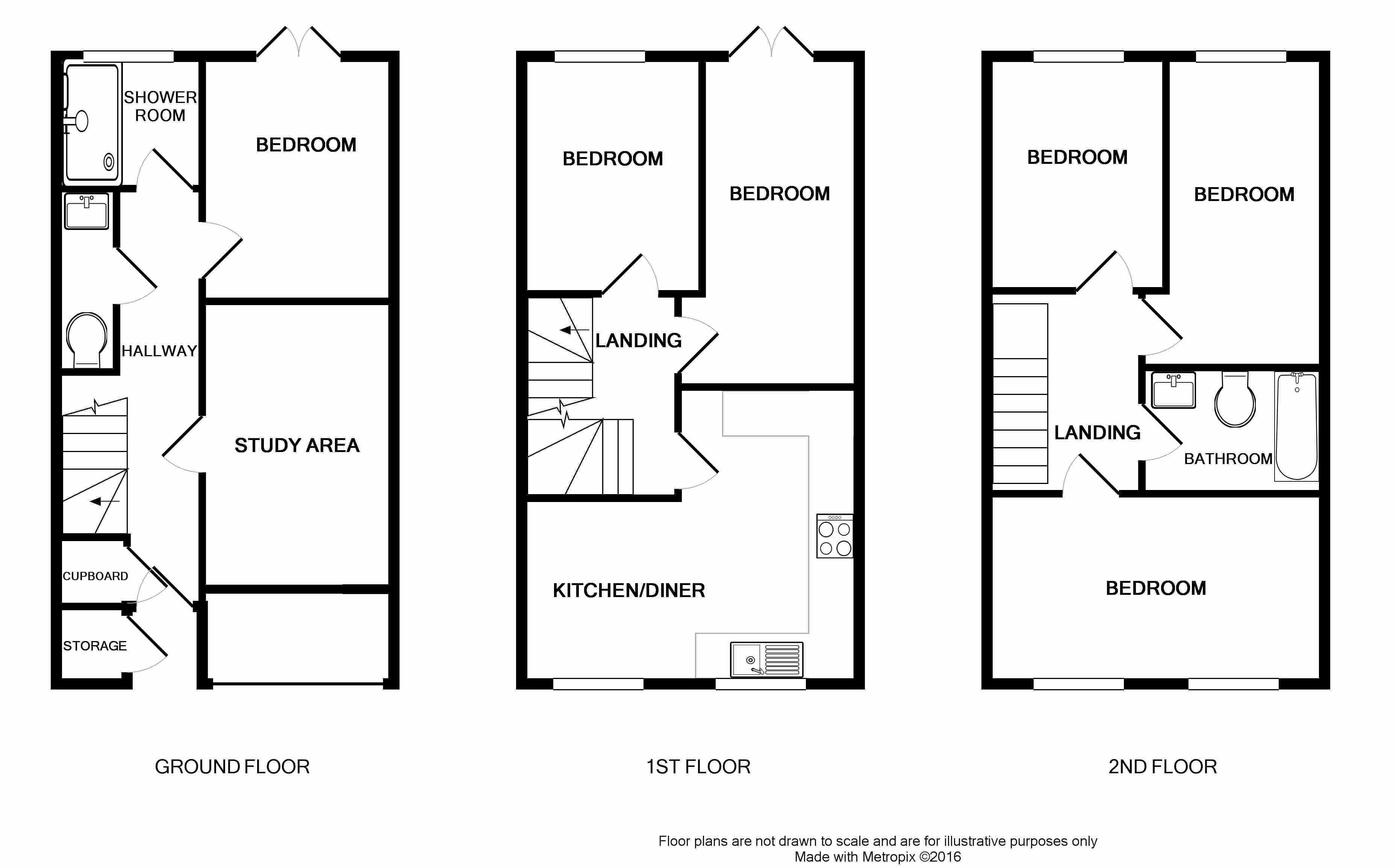 6 Bedrooms  to rent in Lancelot Road, Stoke Park, Bristol BS16