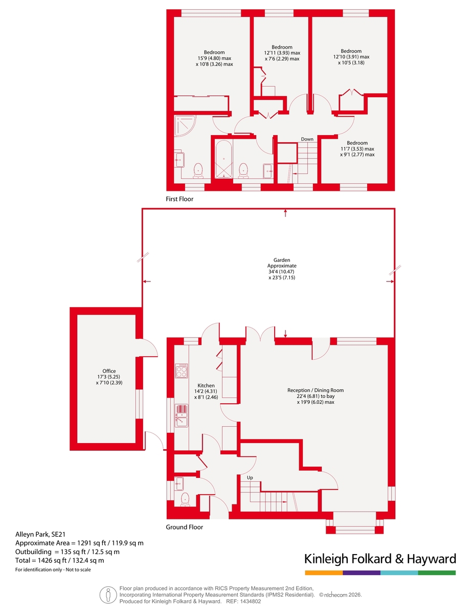 50, Alleyn Park, London floorplan