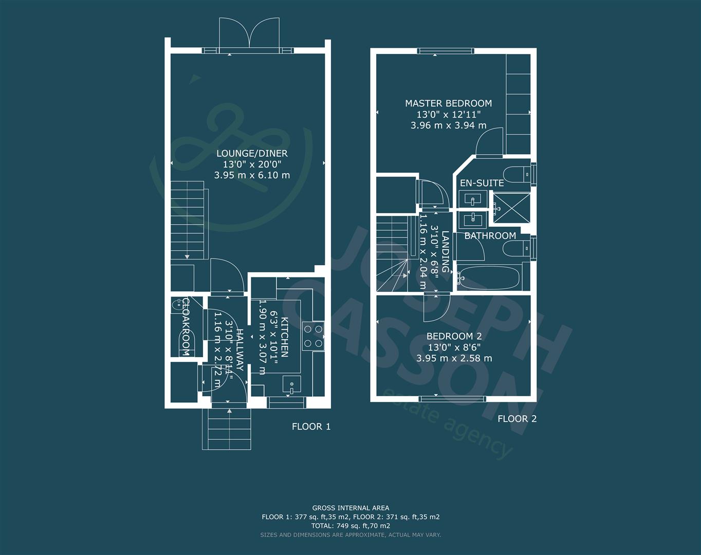 5, Little Orchard, Taunton floorplan