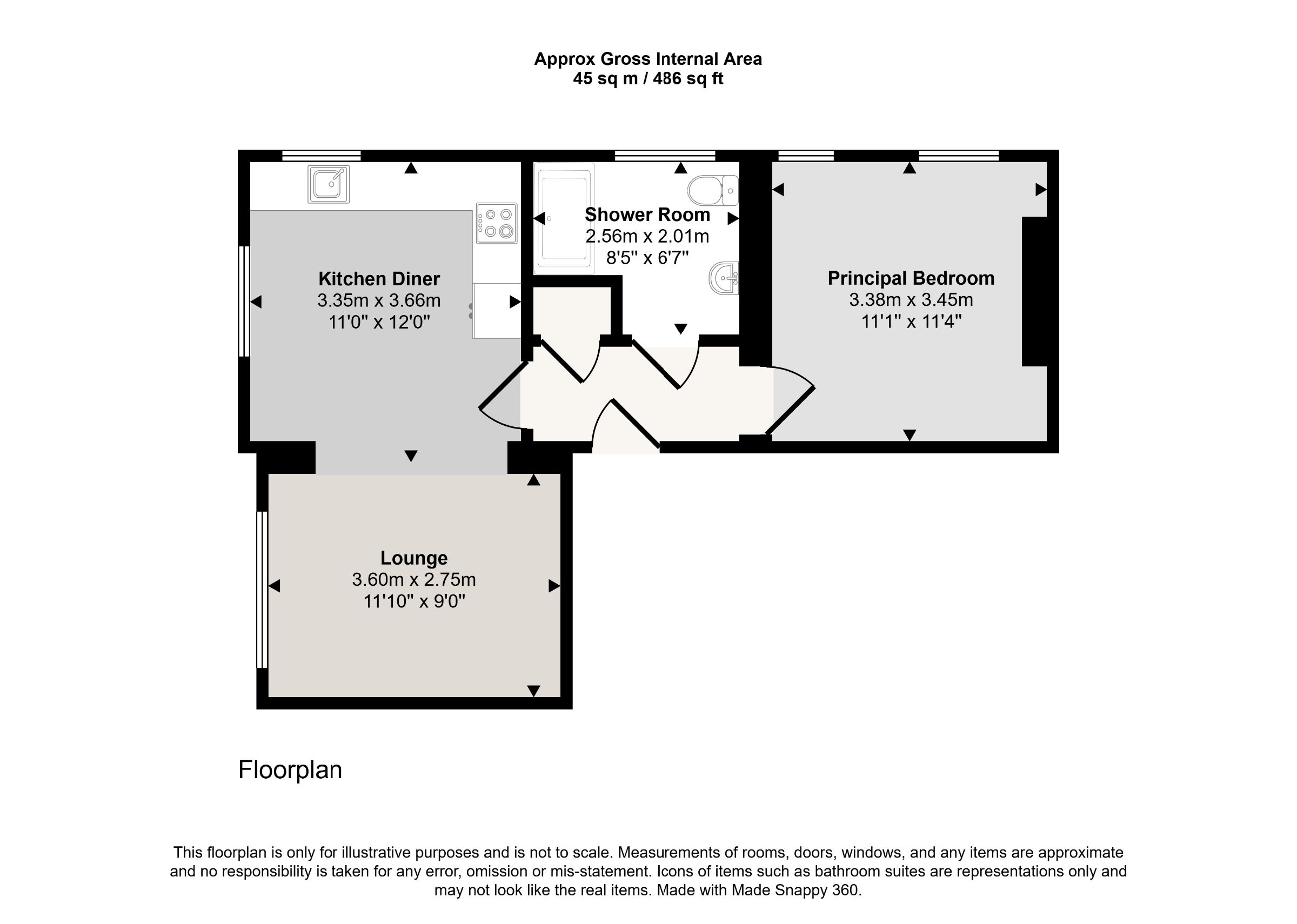 5 The Old Hospital, Devizes floorplan