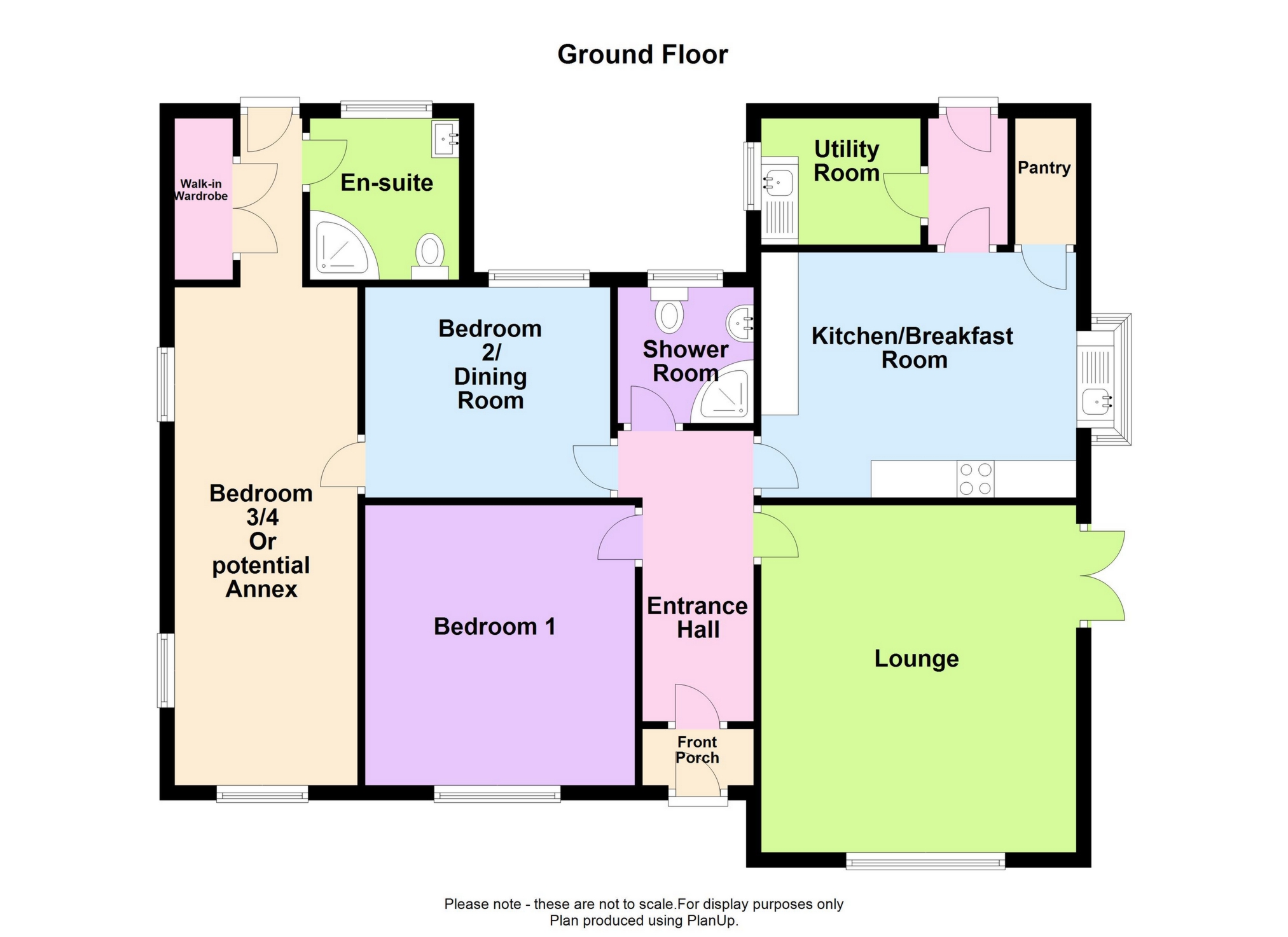 3 Bedrooms Bungalow for sale in Meynell Street, Church Gresley DE11