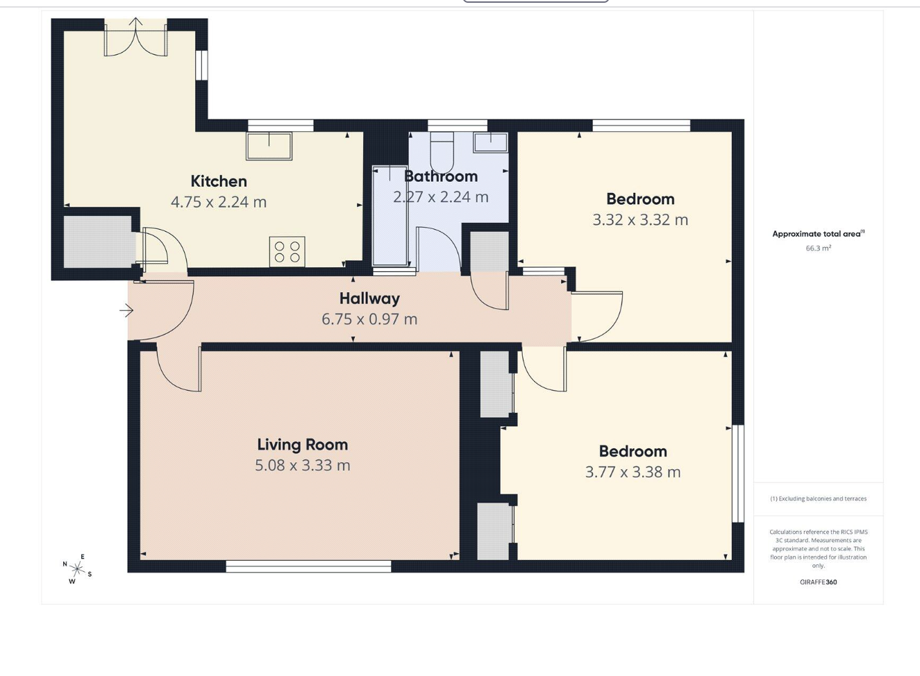 54, Cutler Road, Bristol floorplan