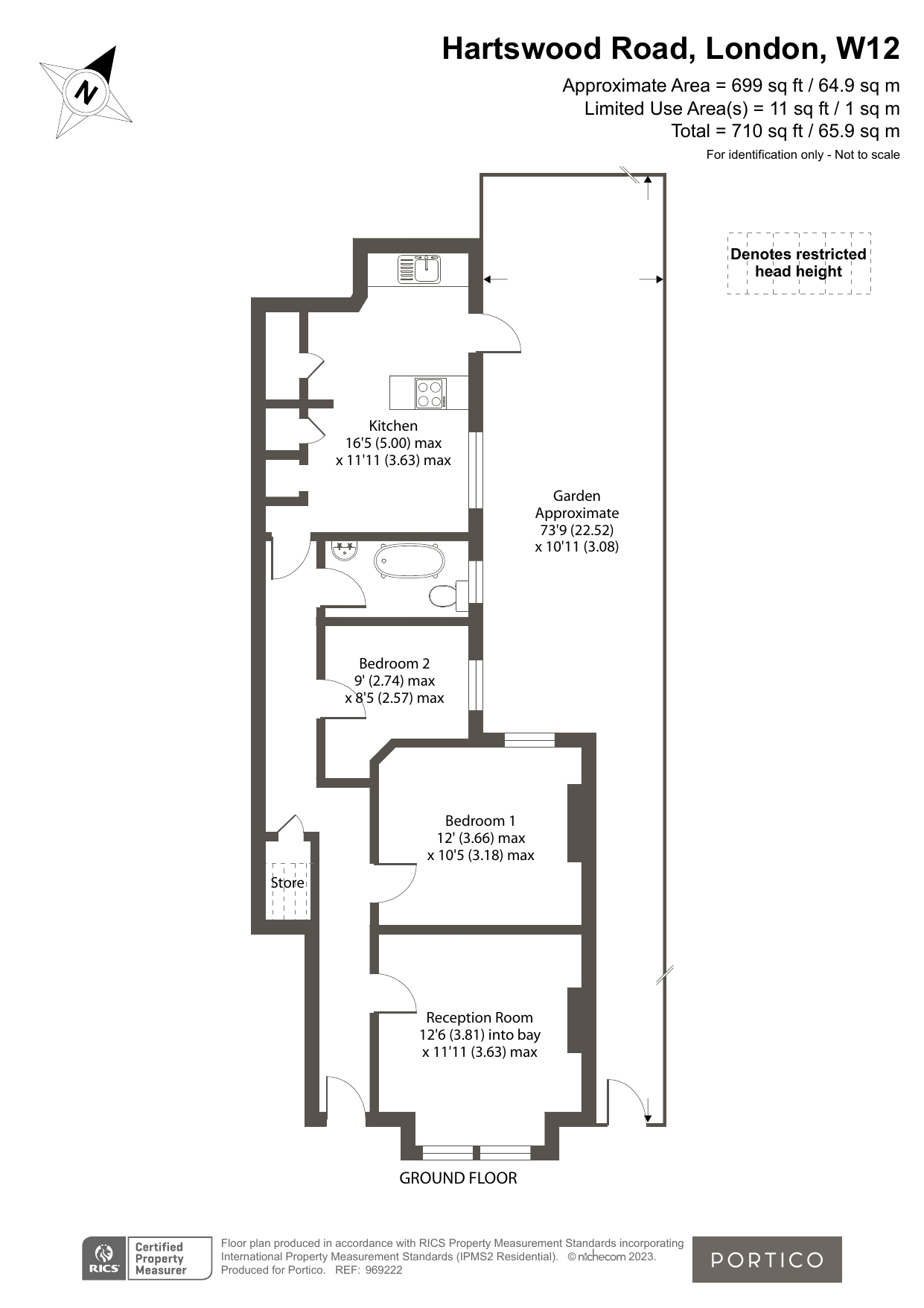 Hartswood Road, London, London W12, 2 bedroom for sale