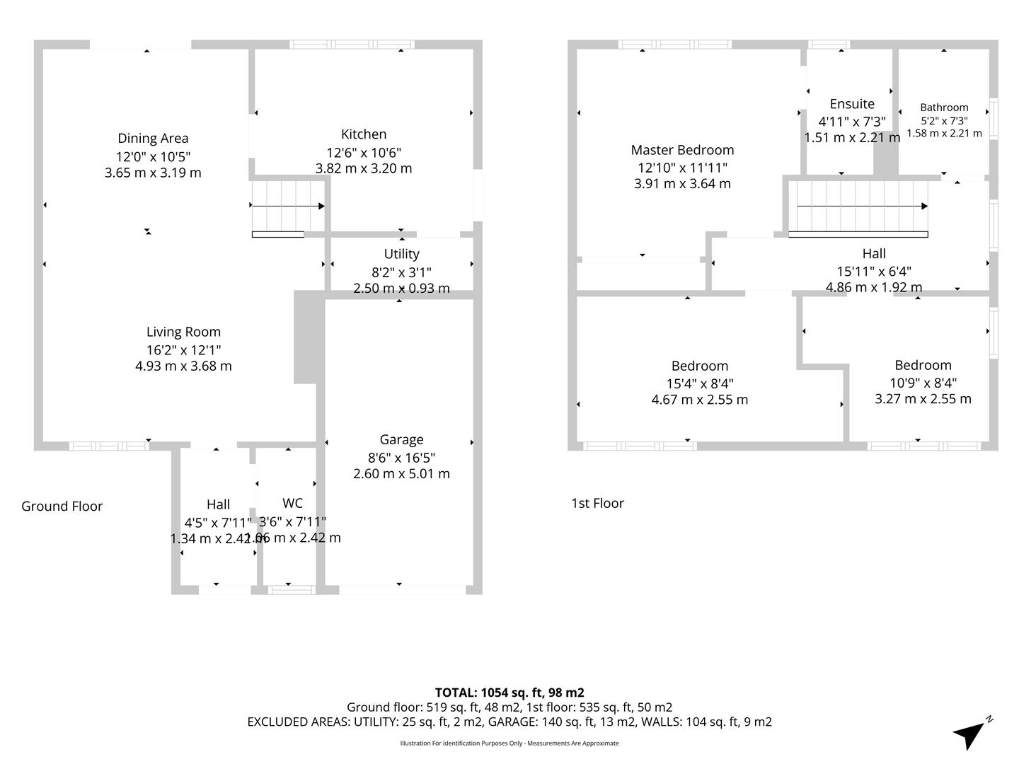 16, Burnhead Gardens, Carluke floorplan