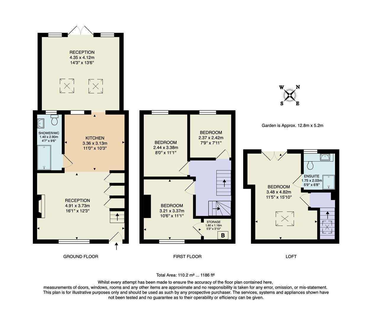 15, Sutton Road, Walthamstow floorplan
