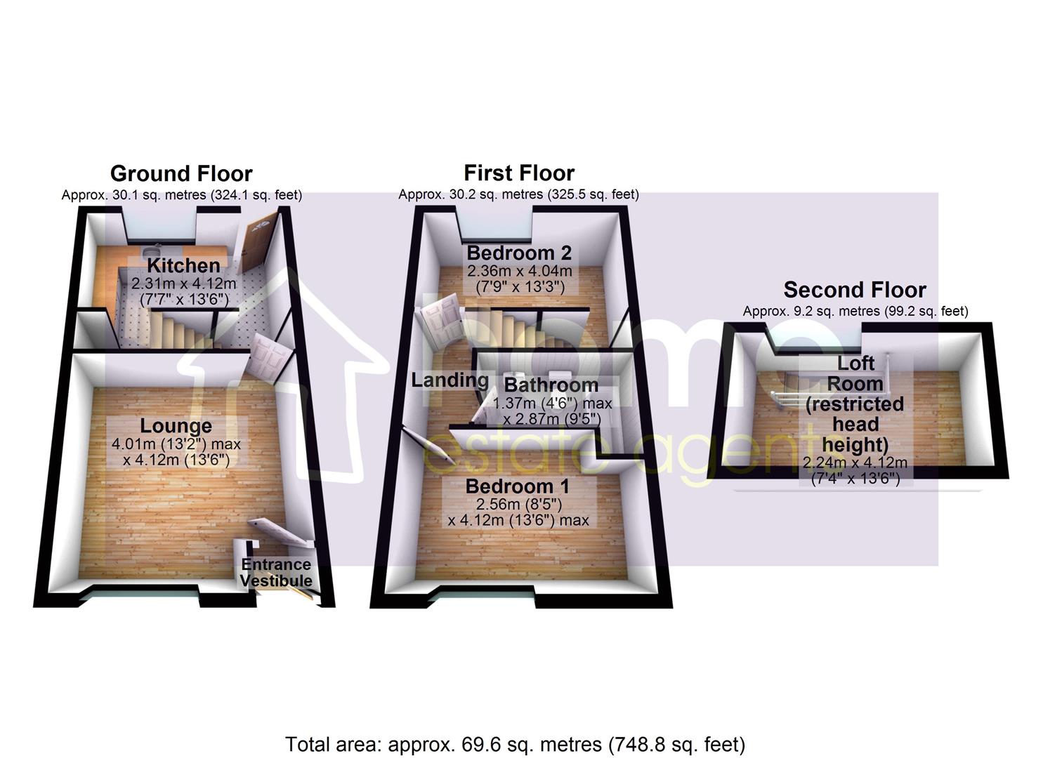 7, Boundary Cottages, Stalybridge floorplan