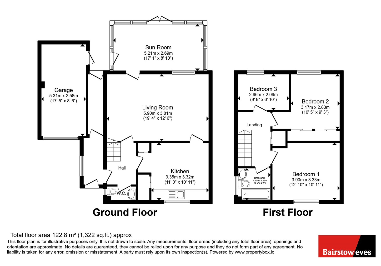 Pentlow Drive, Suffolk floorplan