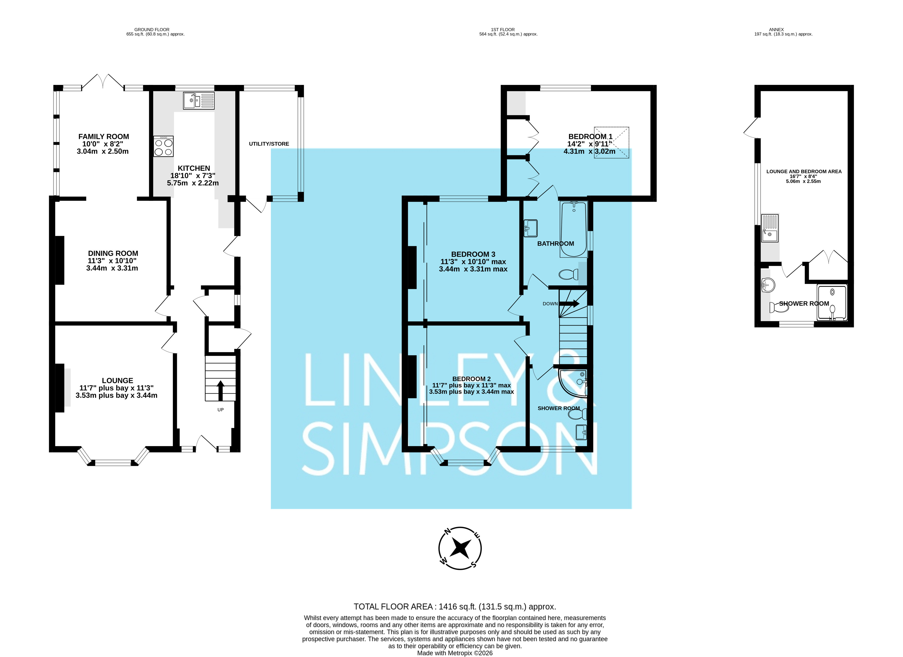 5, Plantation Grove, York floorplan