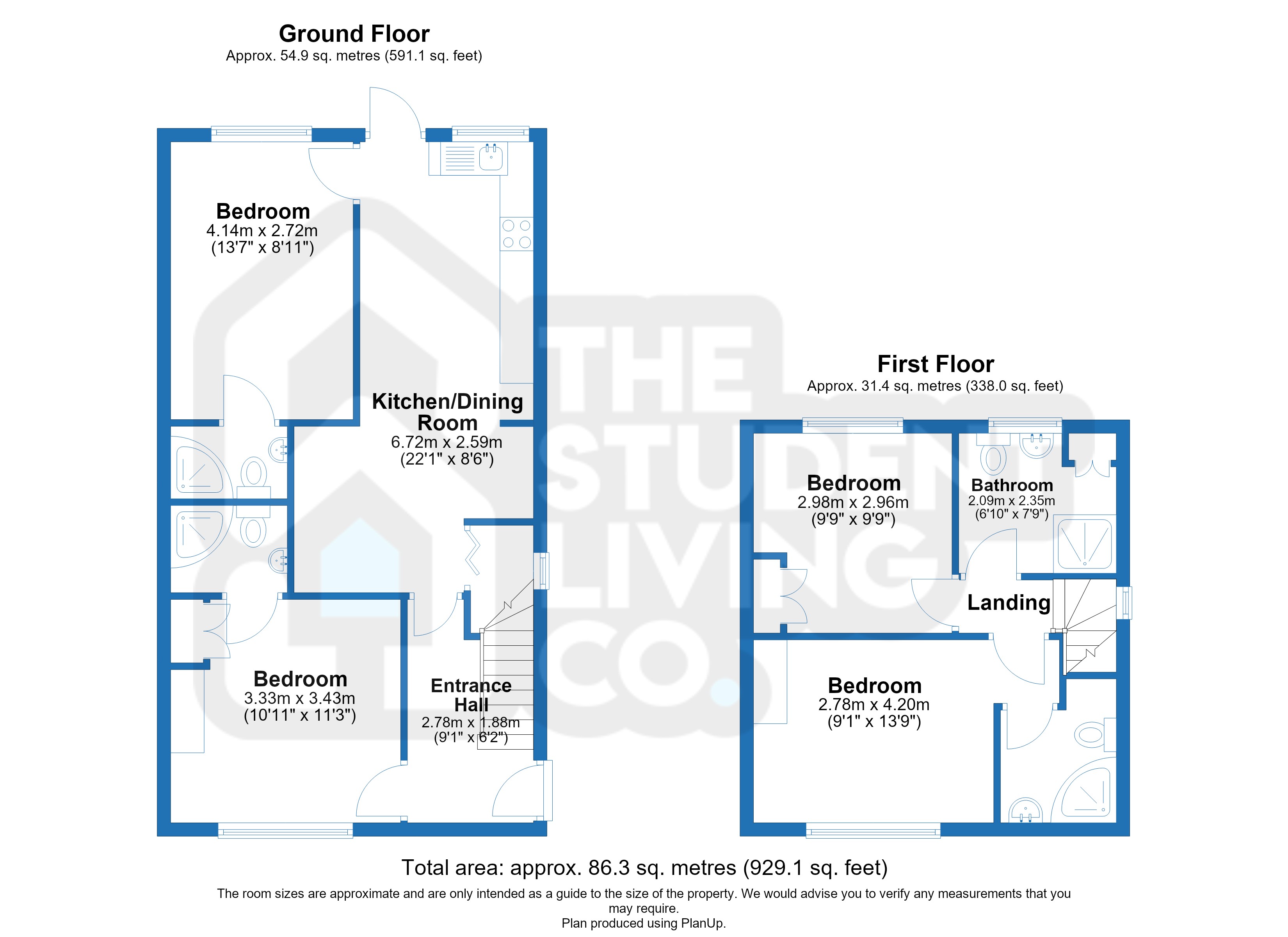 19, Western Boulevard, Nottingham floorplan
