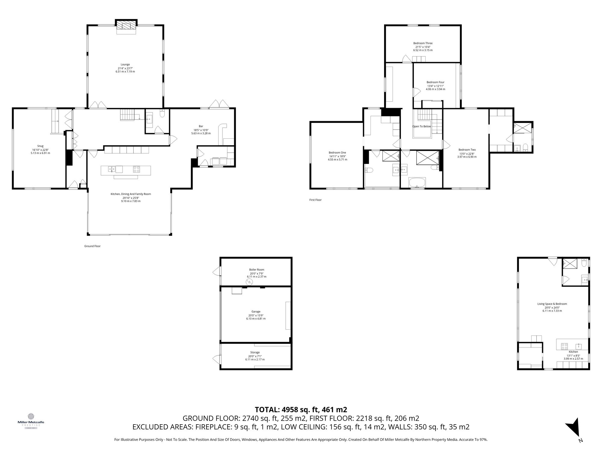 Hey Head Bradshaw Road, Bury floorplan