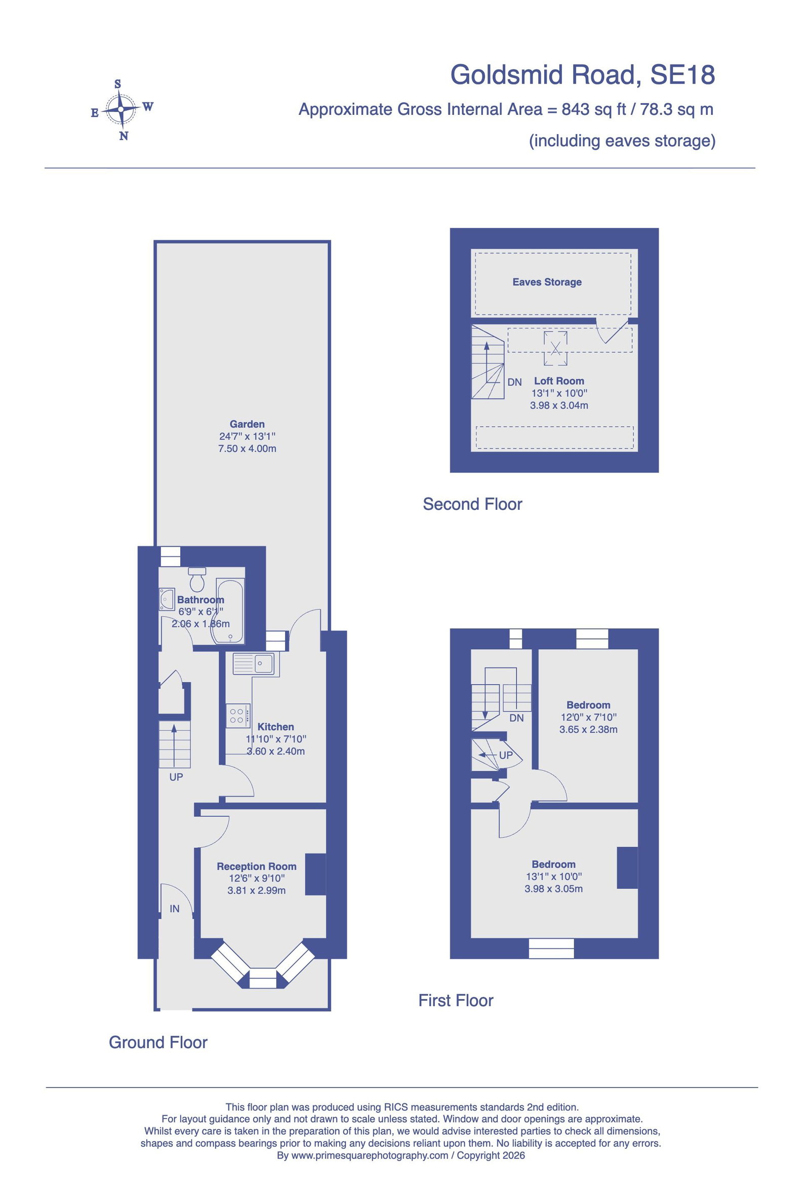 Goldsmid Street, London floorplan