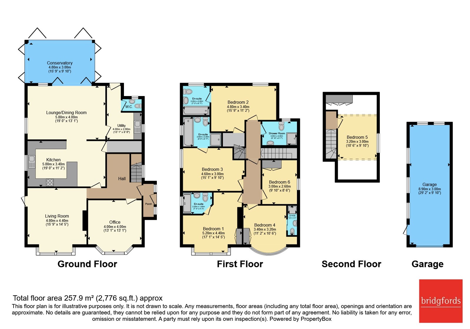 110, Knutsford Road, Cheshire floorplan