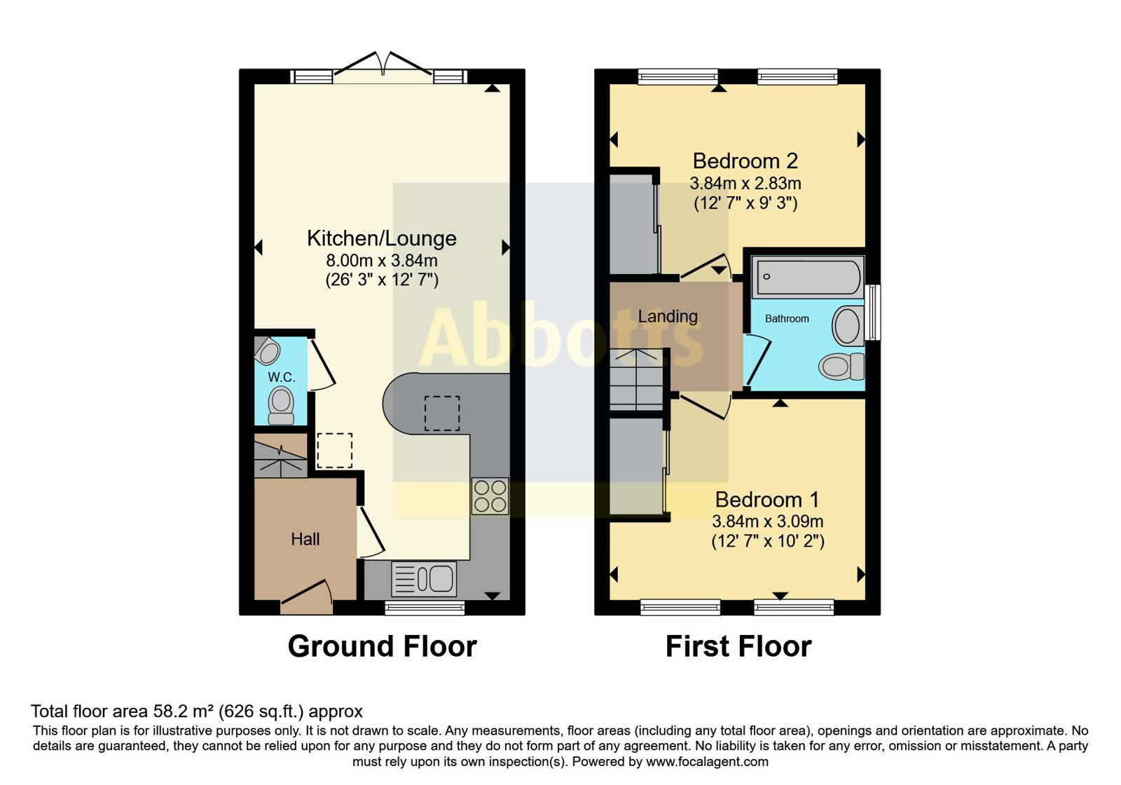66A,, St. Leonards Road, Norfolk floorplan