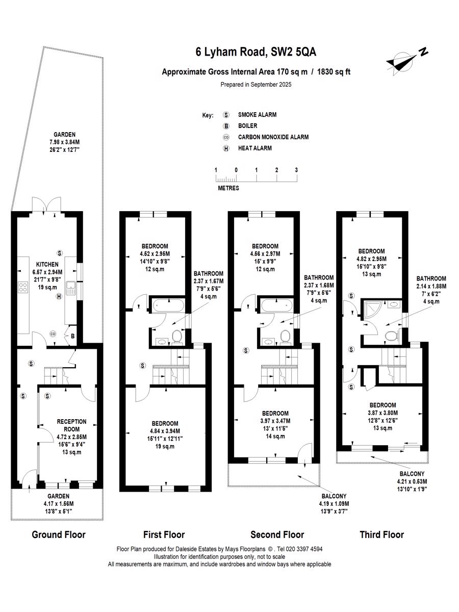 Lyham Road, London floorplan