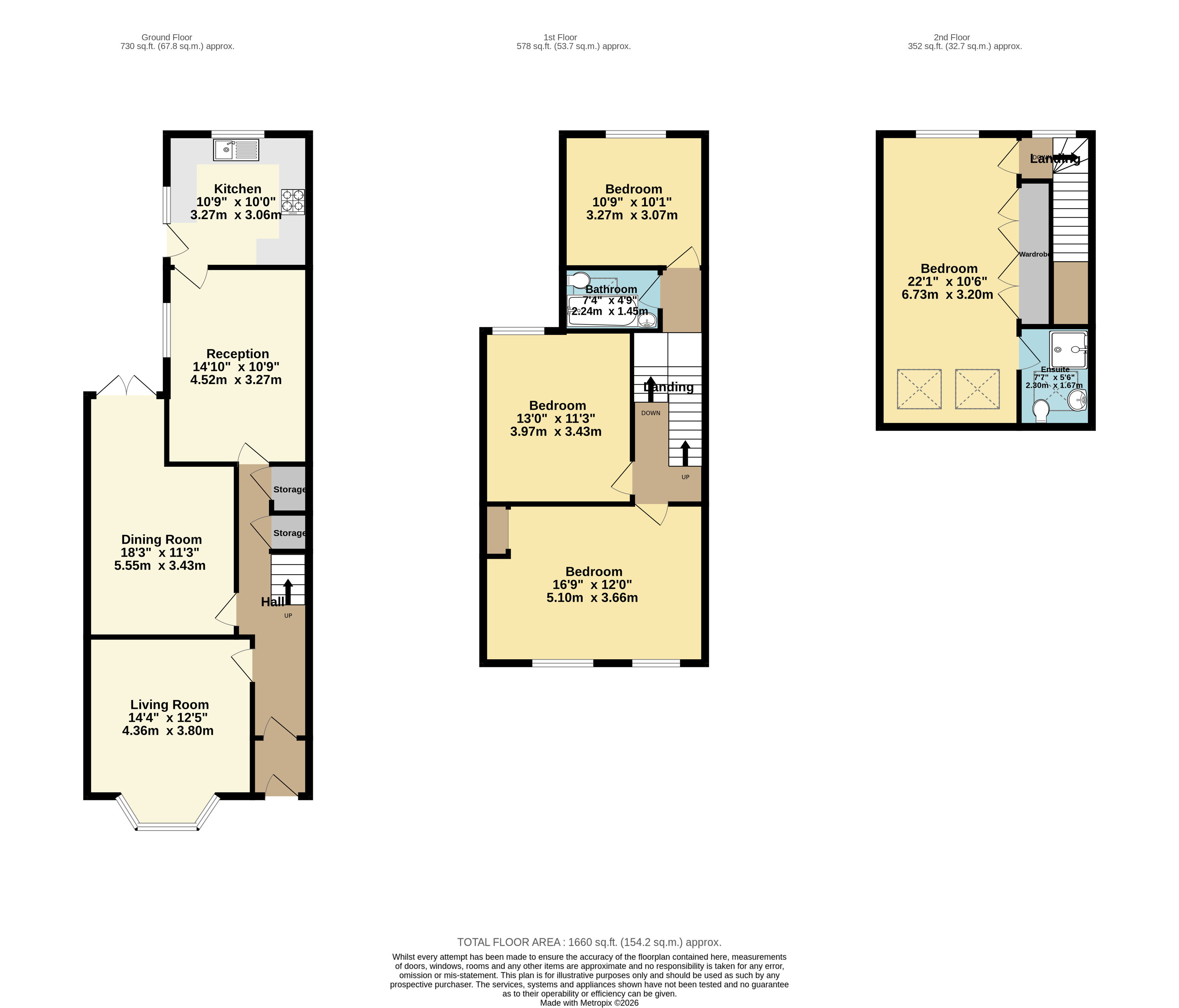 17, Beauchamp Road, Bristol floorplan