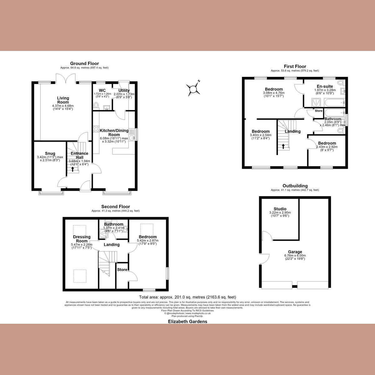 138, Elizabeth Gardens, Rochford floorplan