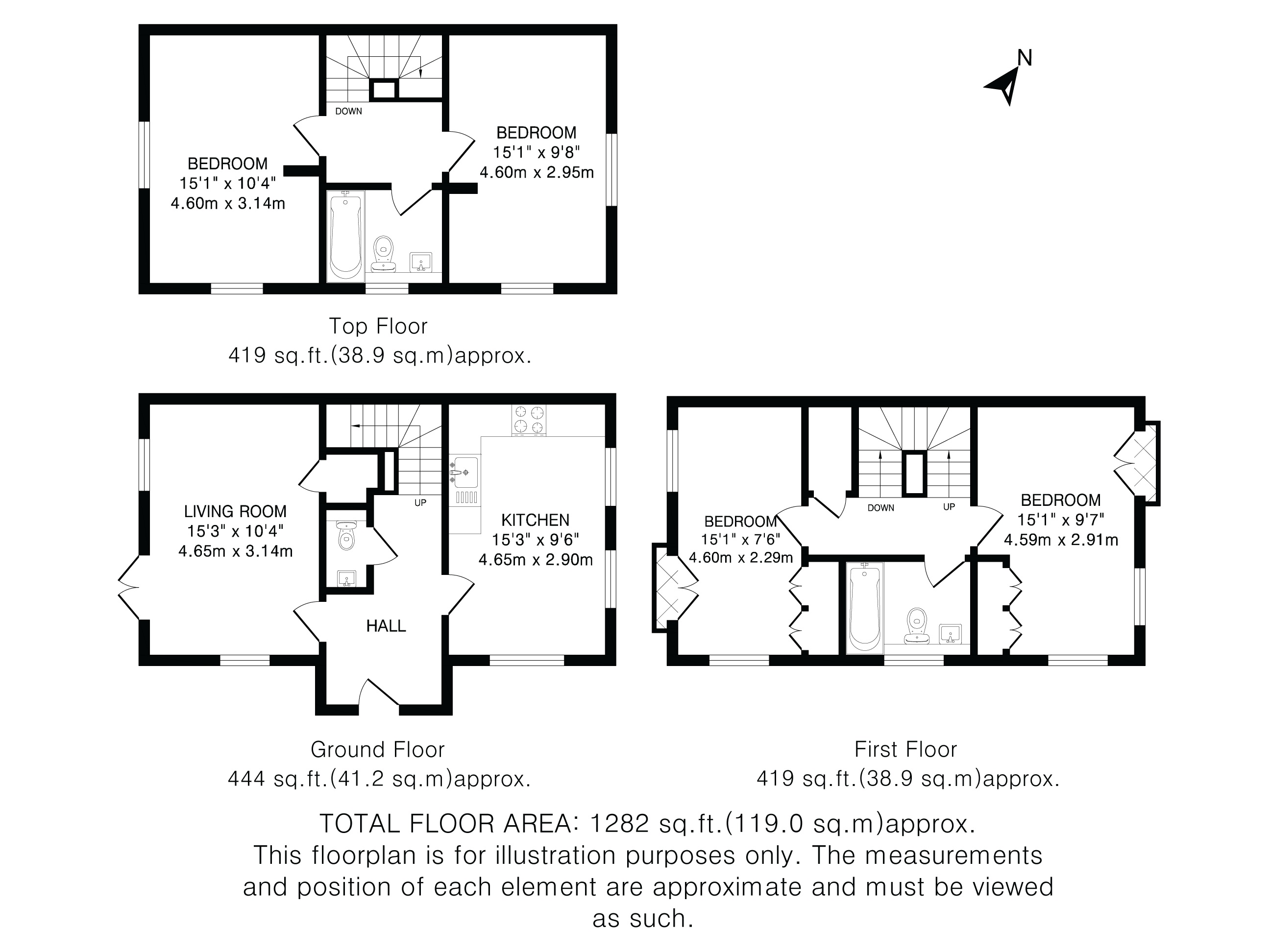 Leaside Close, Welwyn Garden City floorplan