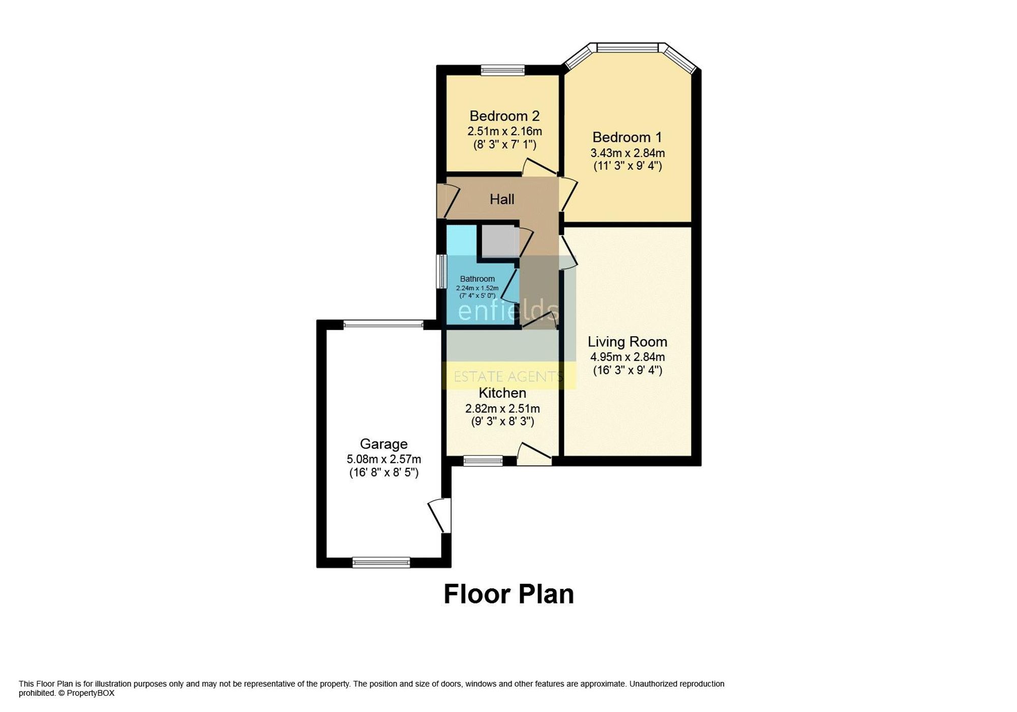 2 High Oaks Gardens, Bournemouth floorplan