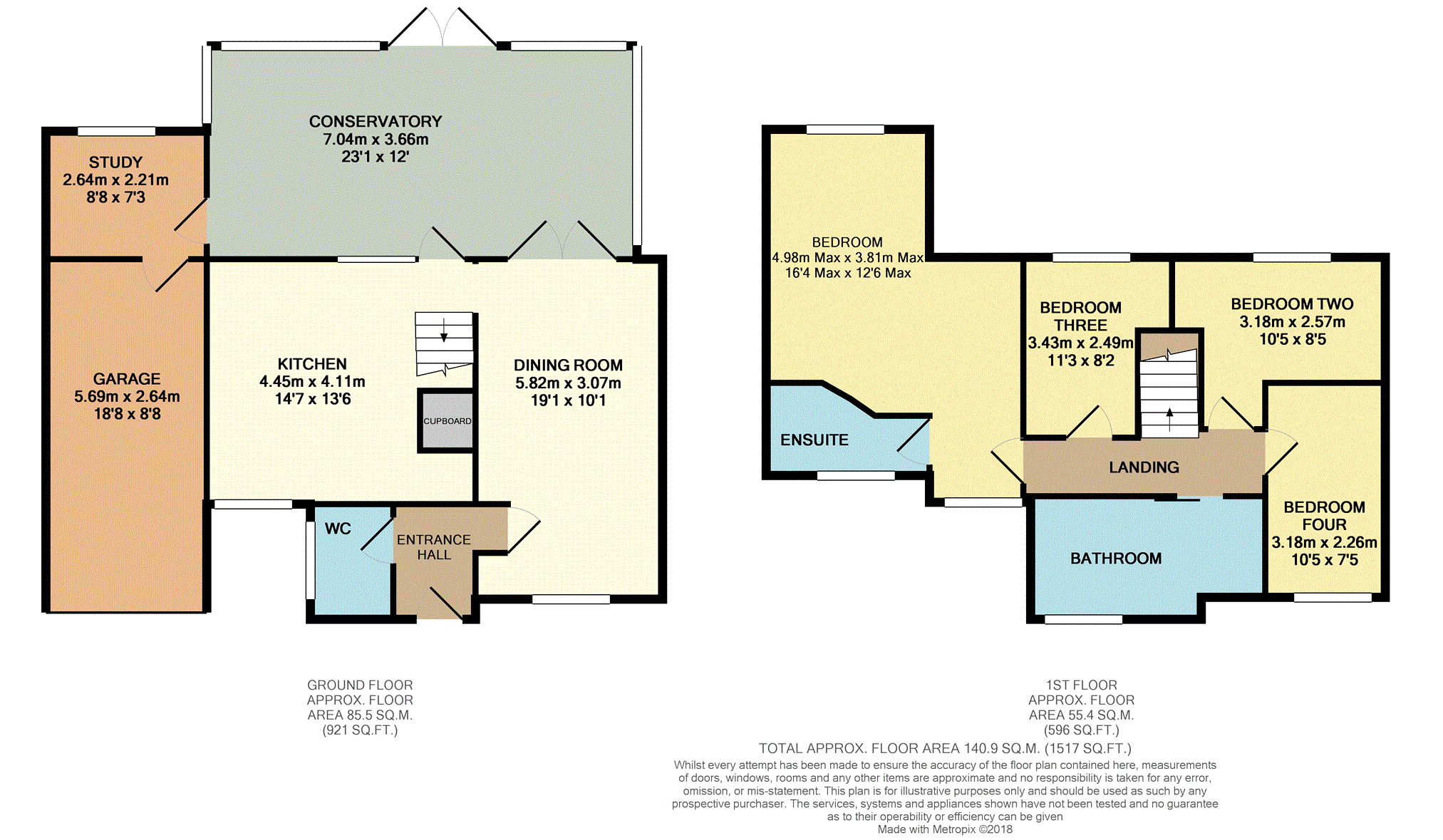 4 Bedrooms Detached house for sale in Brick Kiln Close, Horsham RH13