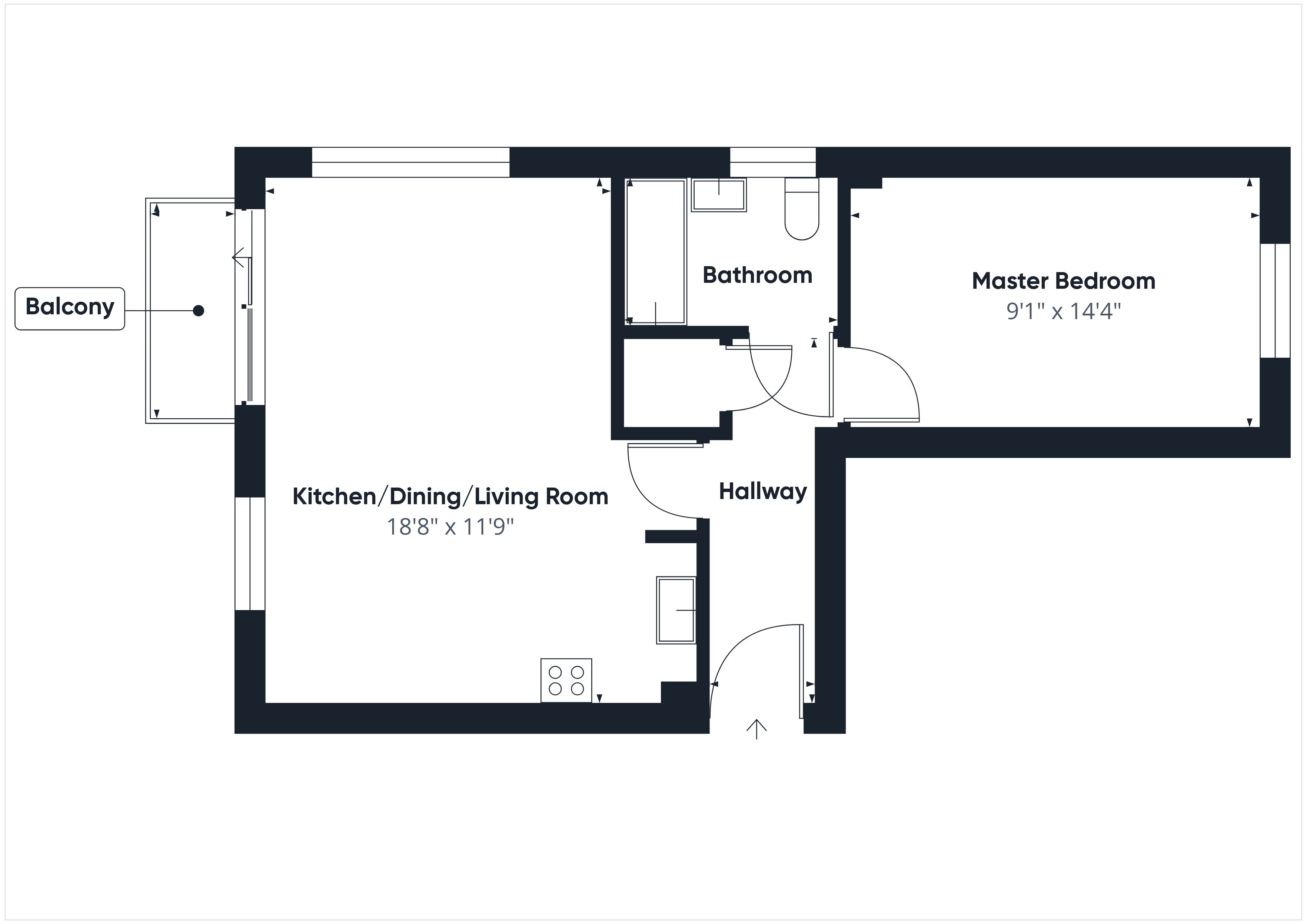11 Calloway House,, Coombe Way, Farnborough floorplan