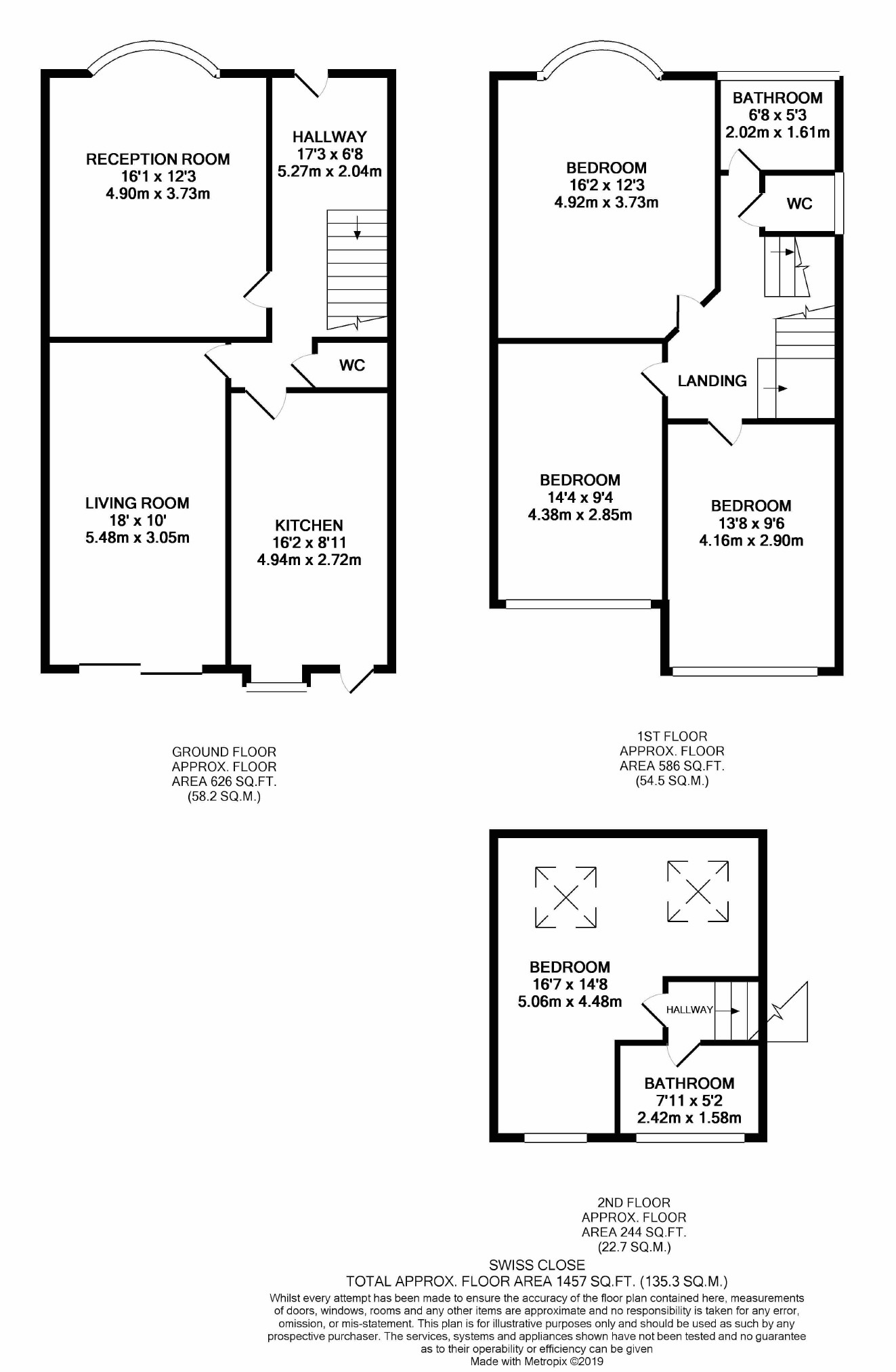 4 Bedrooms Semi-detached house for sale in Swiss Close, Watford, Herts WD18