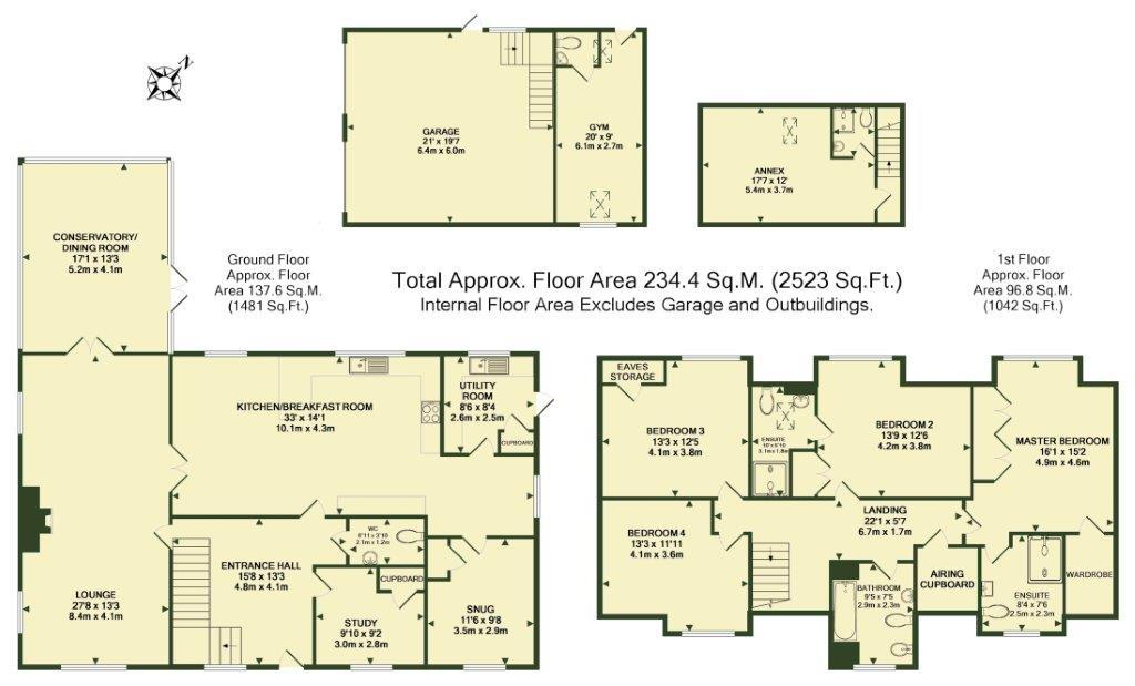 5 Bedrooms Detached house for sale in Bedford Road, Wootton, Bedford, Bedfordshire MK43