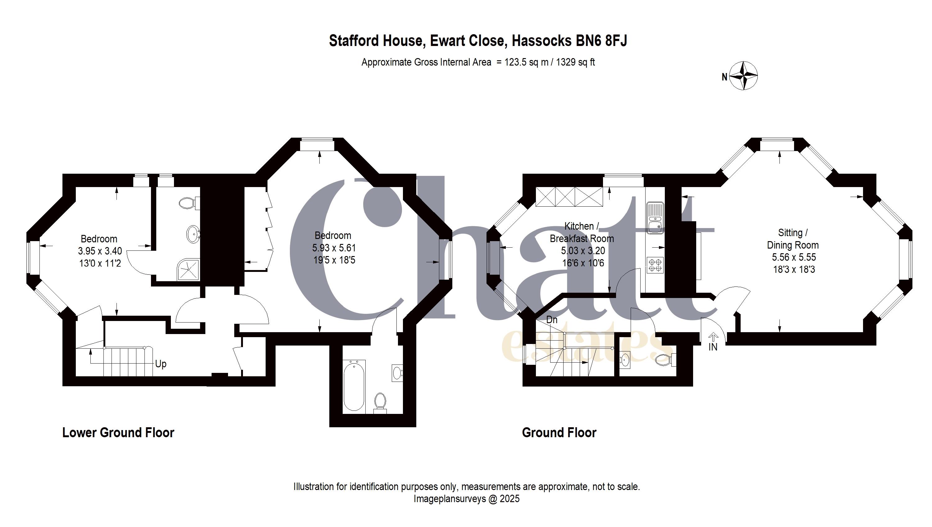 Flat 2, Stafford House, Hassocks floorplan