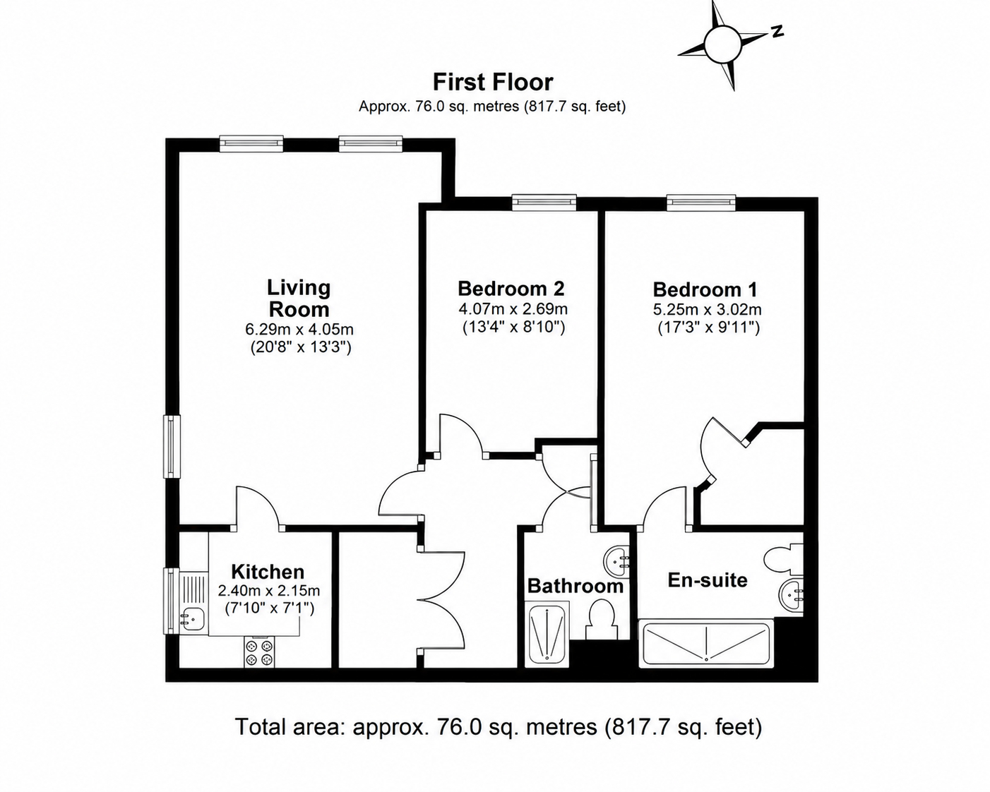 15, Constance Place, Hertfordshire floorplan