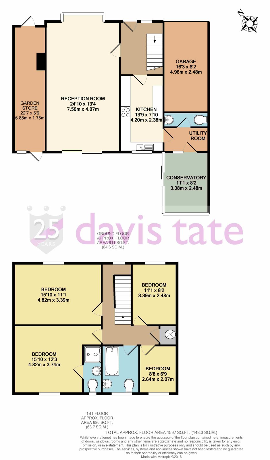 3, St. James Terrace, Abingdon floorplan