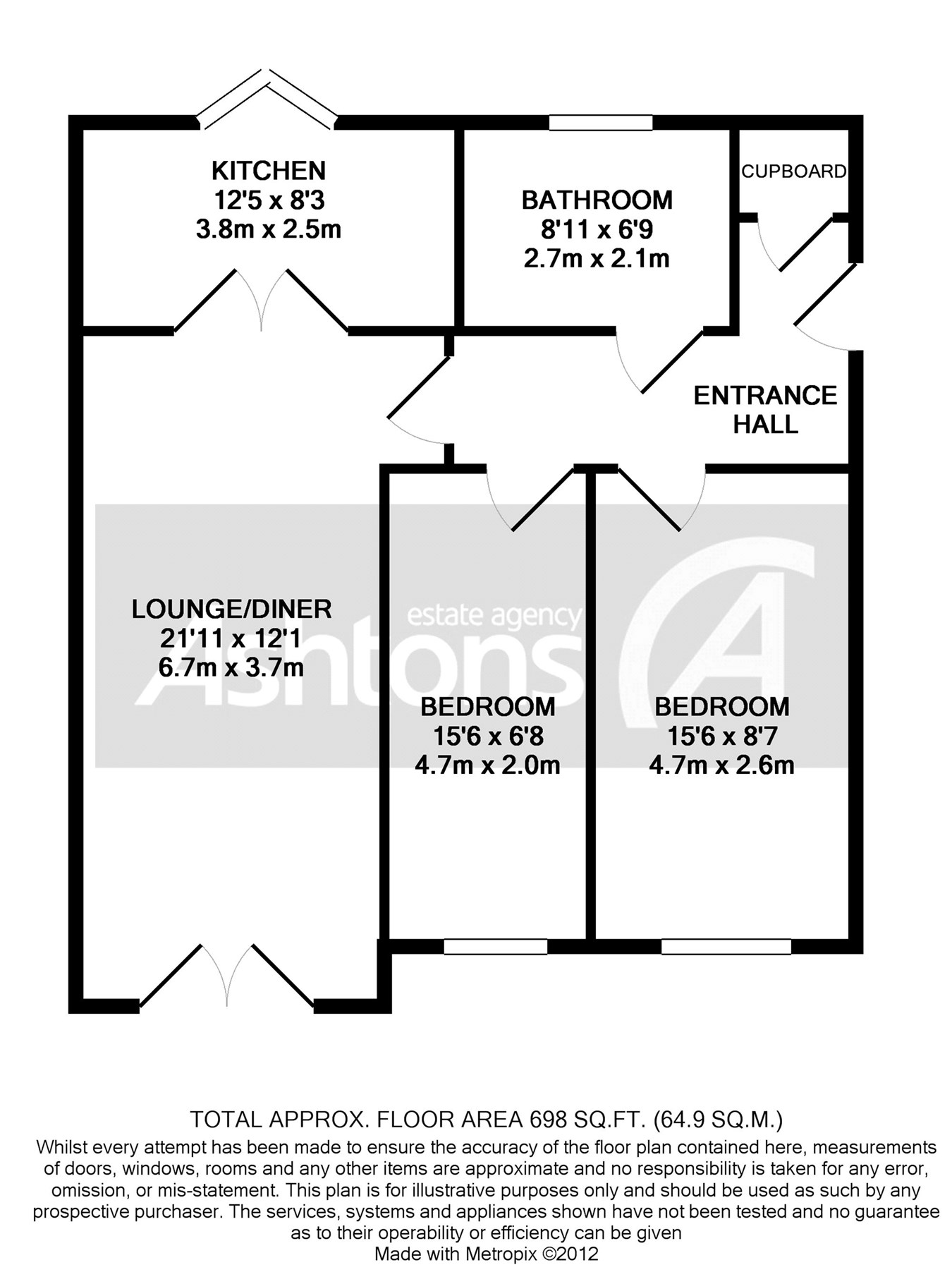 2 Bedrooms Flat to rent in Bank Gardens, Penketh, Warrington WA5