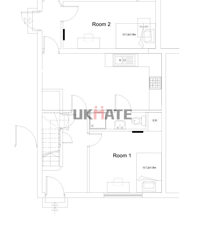 124, Bisson Road, London floorplan