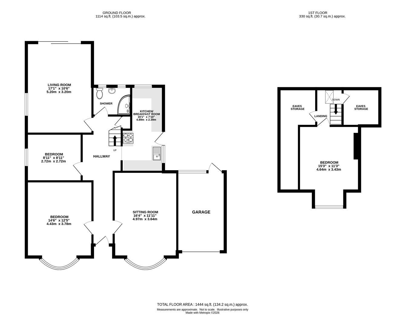 54, St. Johns Avenue, Brentwood floorplan