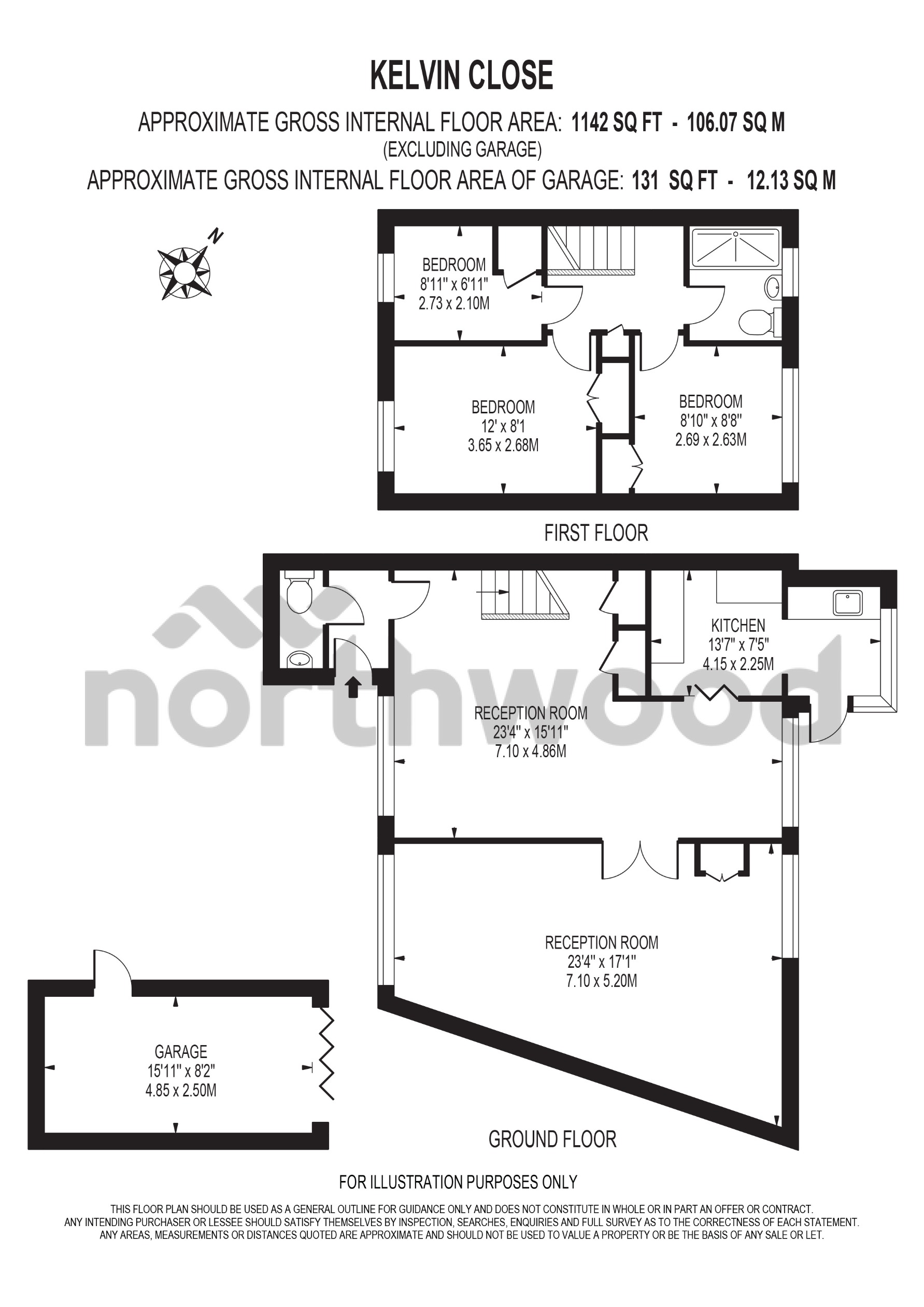 31, Kelvin Close, Epsom floorplan