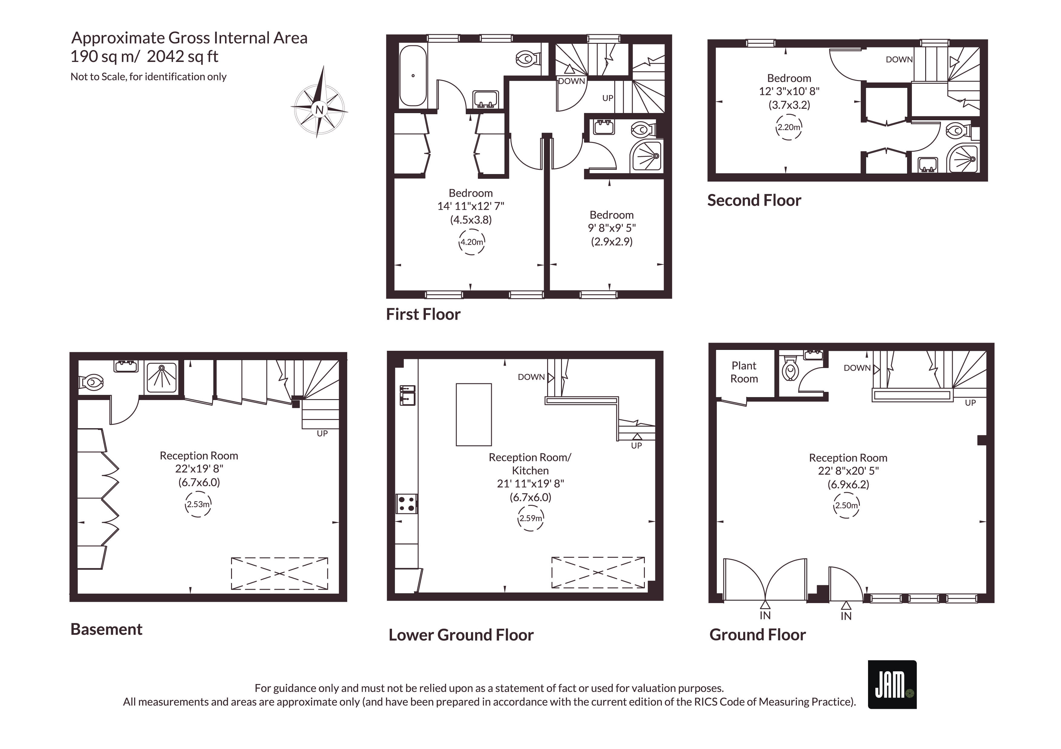 6, Harriet Walk, London floorplan