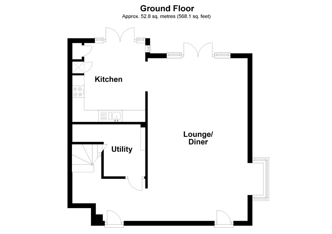 Old Port Place, New Romney TN28, 3 bedroom end terrace house for sale