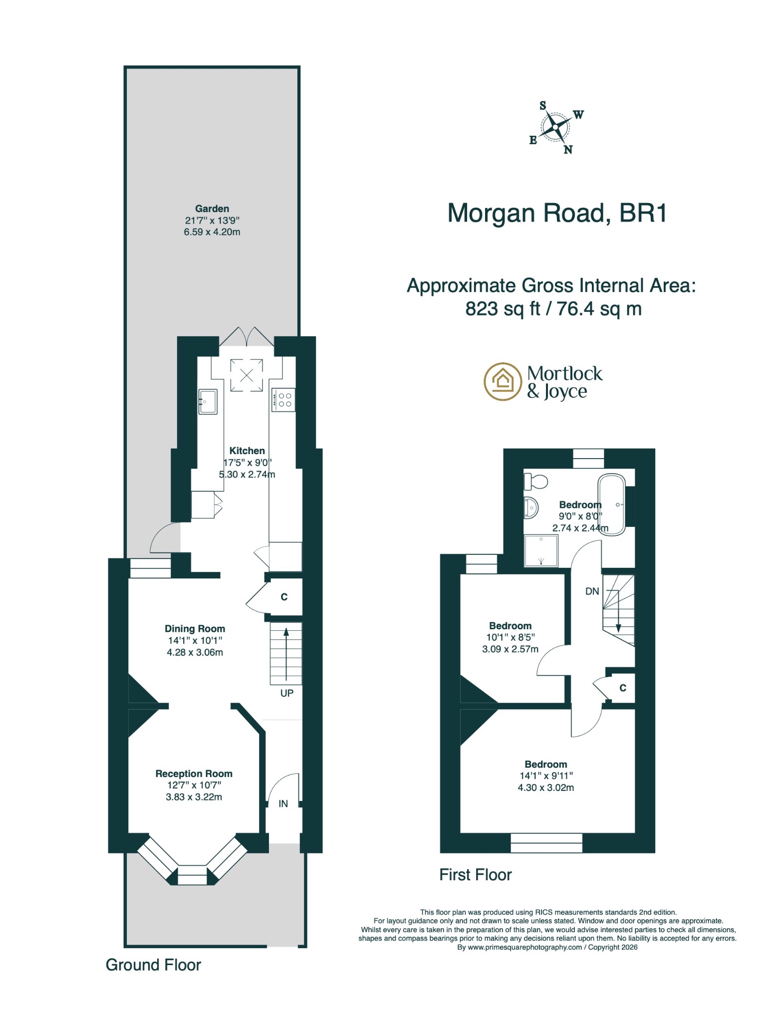 9 Morgan Road, Bromley, Kent floorplan