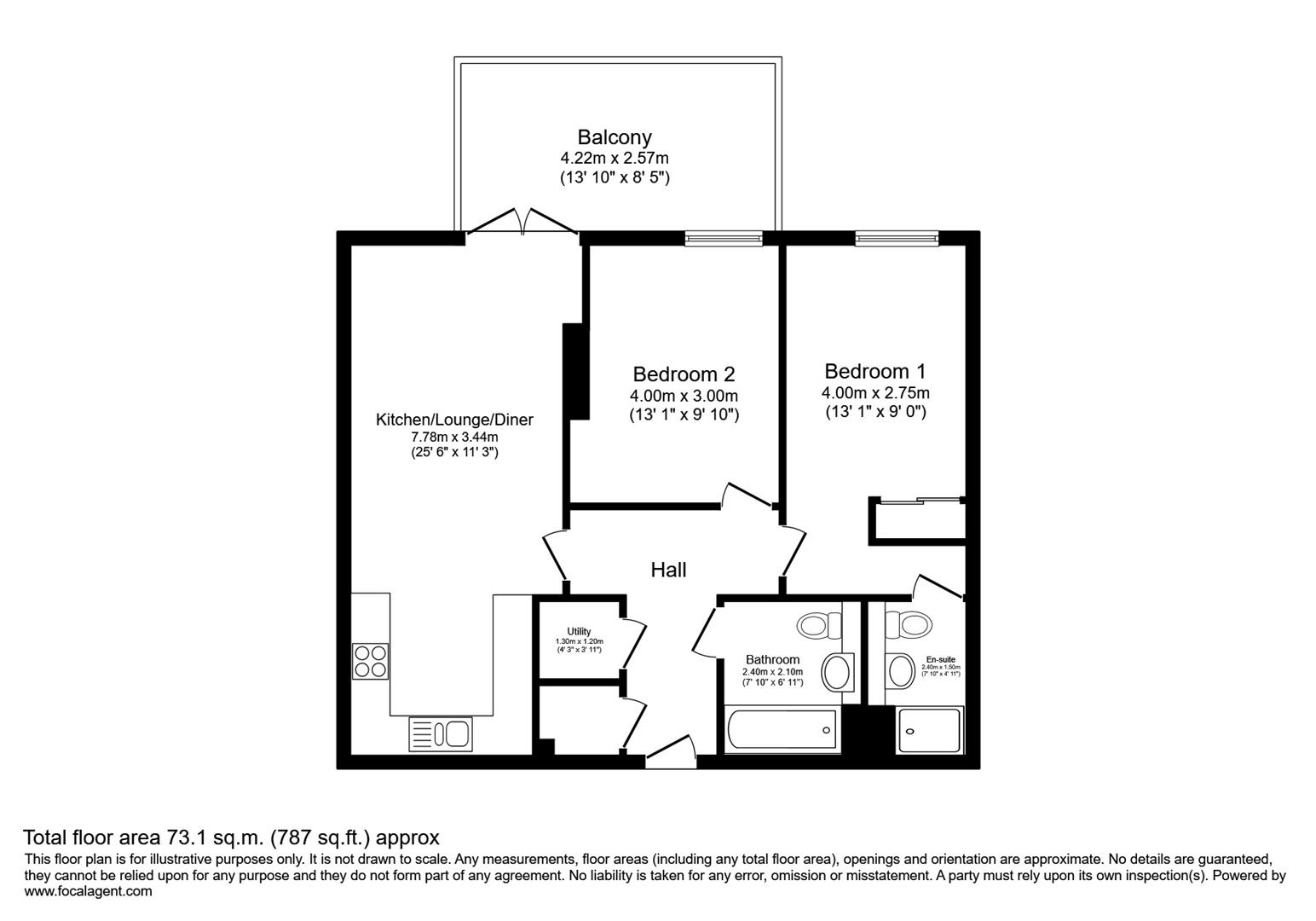 Apartment 614, 146, West Timber Yard, Hurst Street, Birmingham floorplan