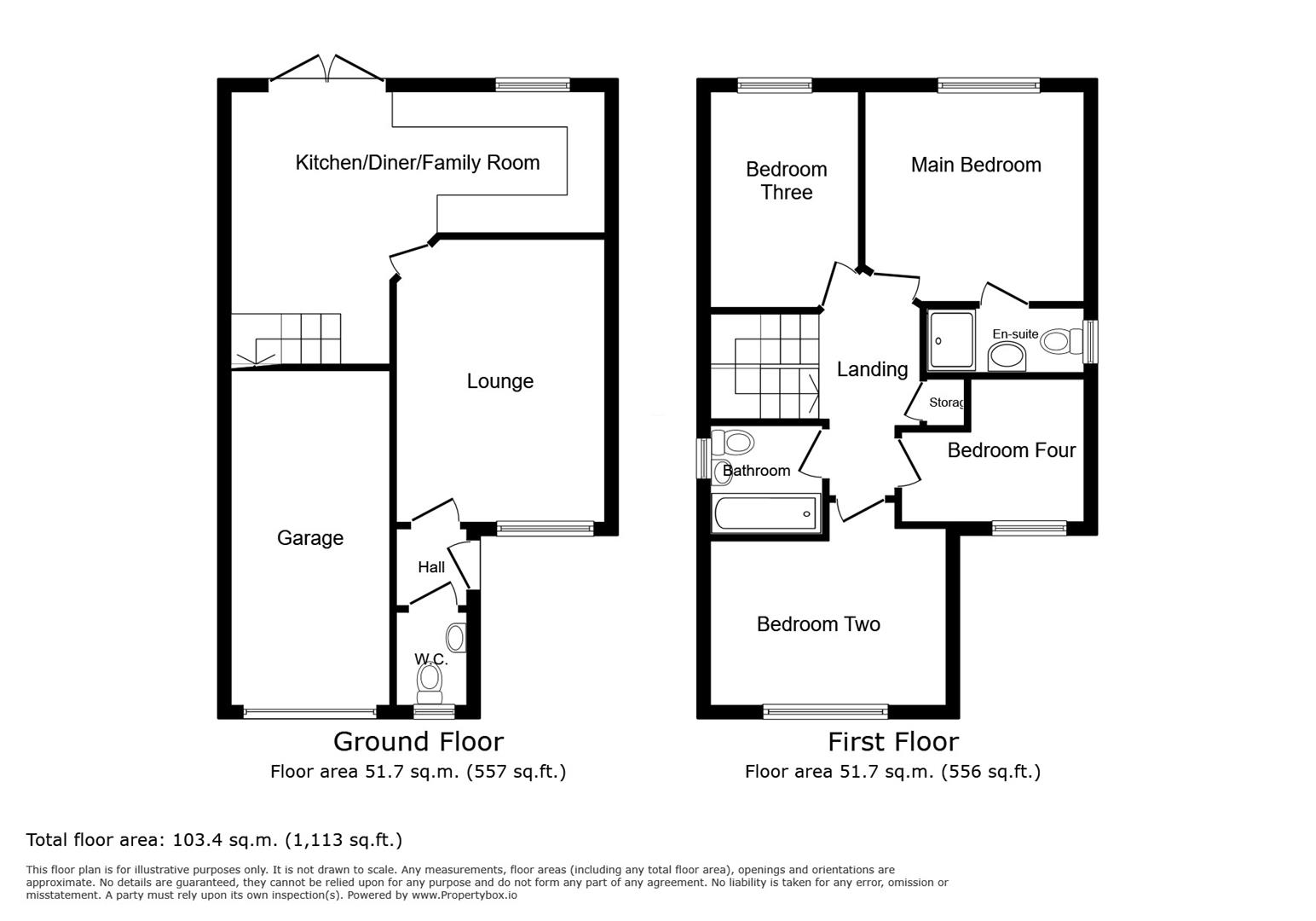 16, Alfred Moseley Place, Alsager floorplan