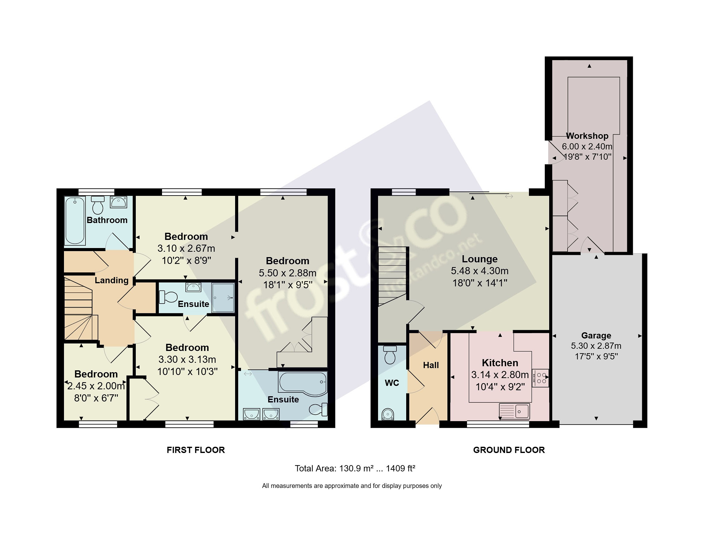 Katie Close, Poole floorplan