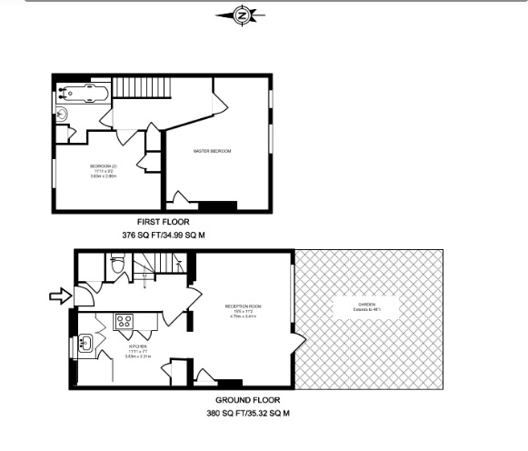 Cable Street, London floorplan