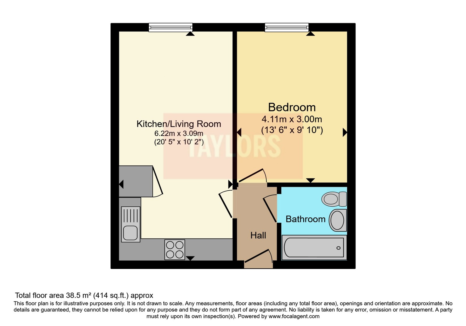 17 Electra House,, Farnsby Street, Wiltshire floorplan