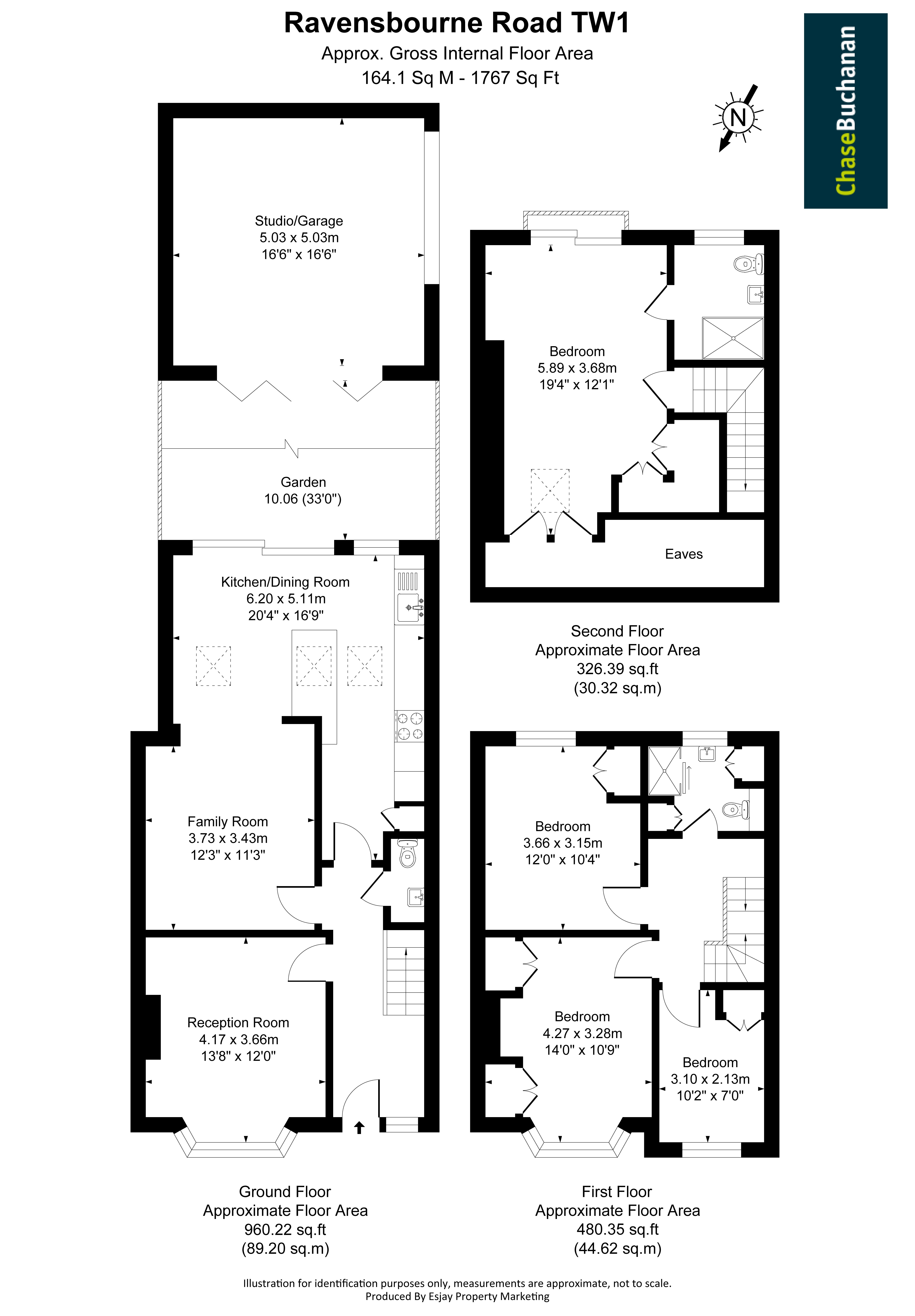 18, Ravensbourne Road, East Twickenham floorplan