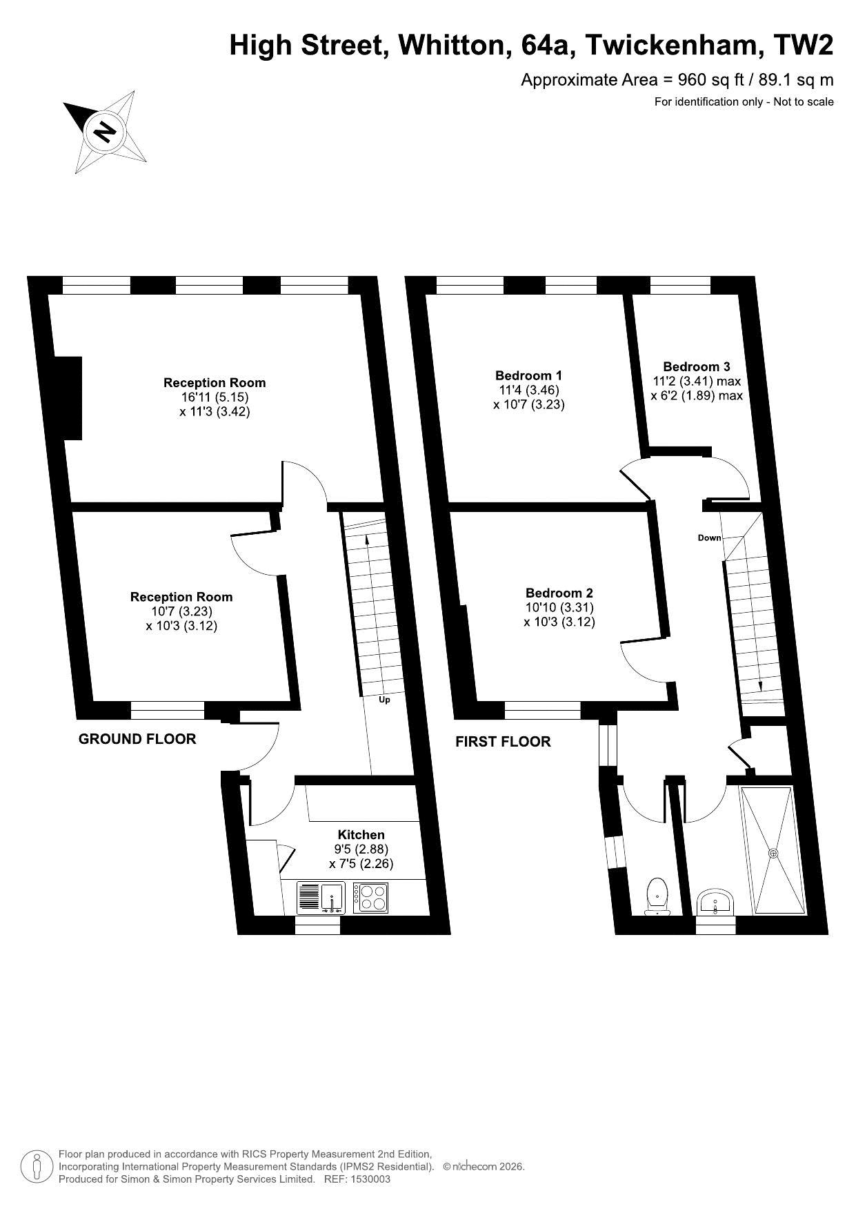 High Street, Whitton floorplan