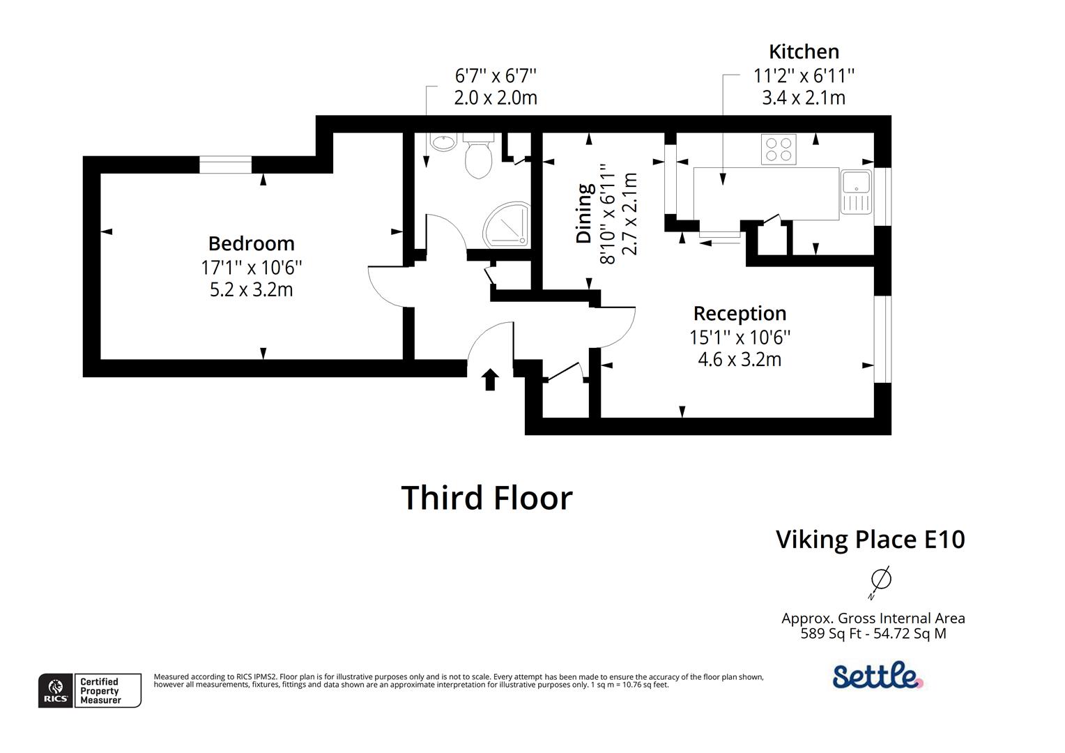 Seymour Road, London floorplan