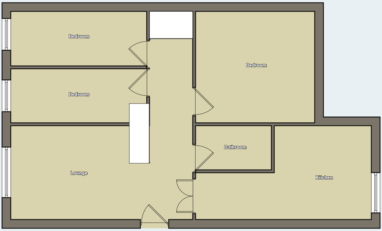 98, Ivanhoe Road, Glasgow floorplan